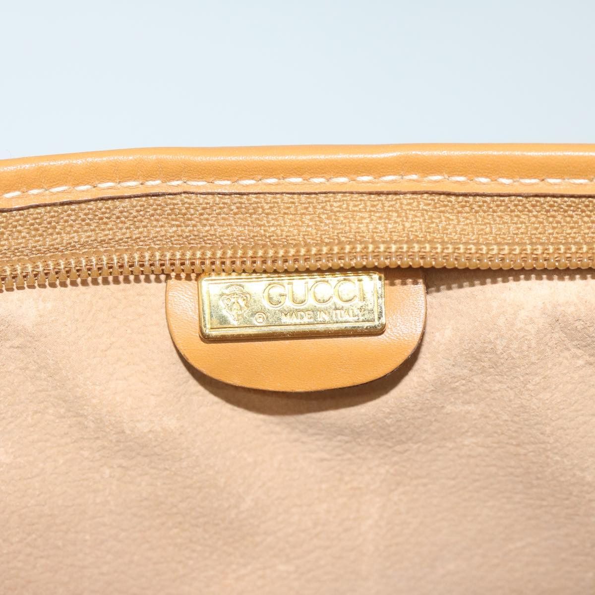 Gucci Beige Canvas Clutch Bag (Pre-Owned) Size ONE SIZE - 7 Thumbnail