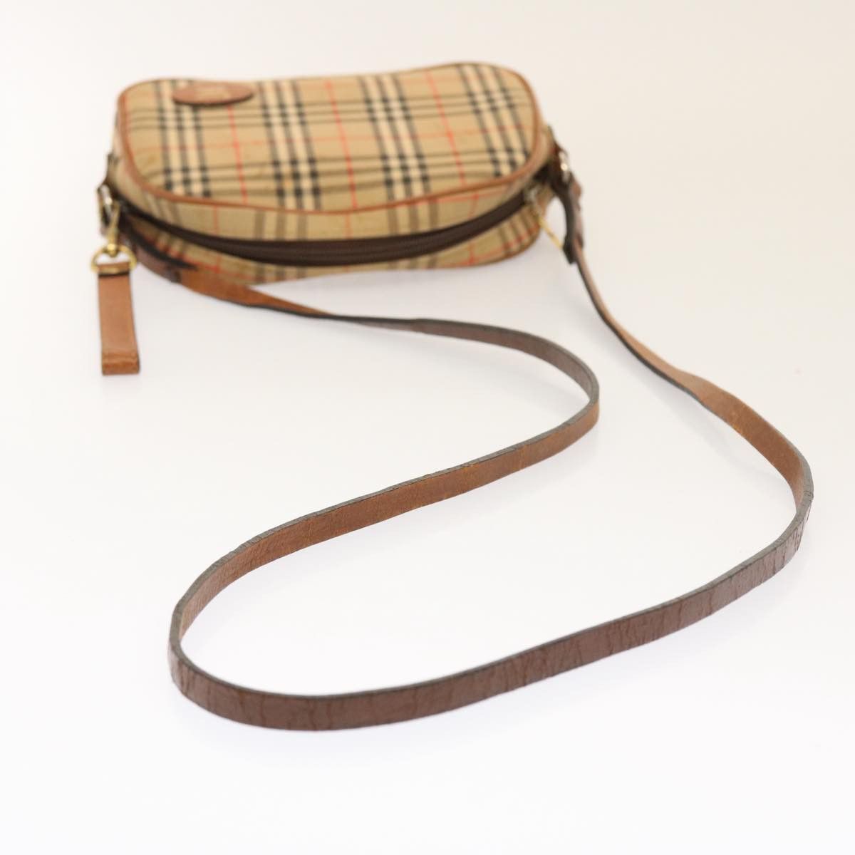 Burberry Nova Check Beige Synthetic Shoulder Bag (Pre-Owned) Size ONE SIZE - 9 Thumbnail