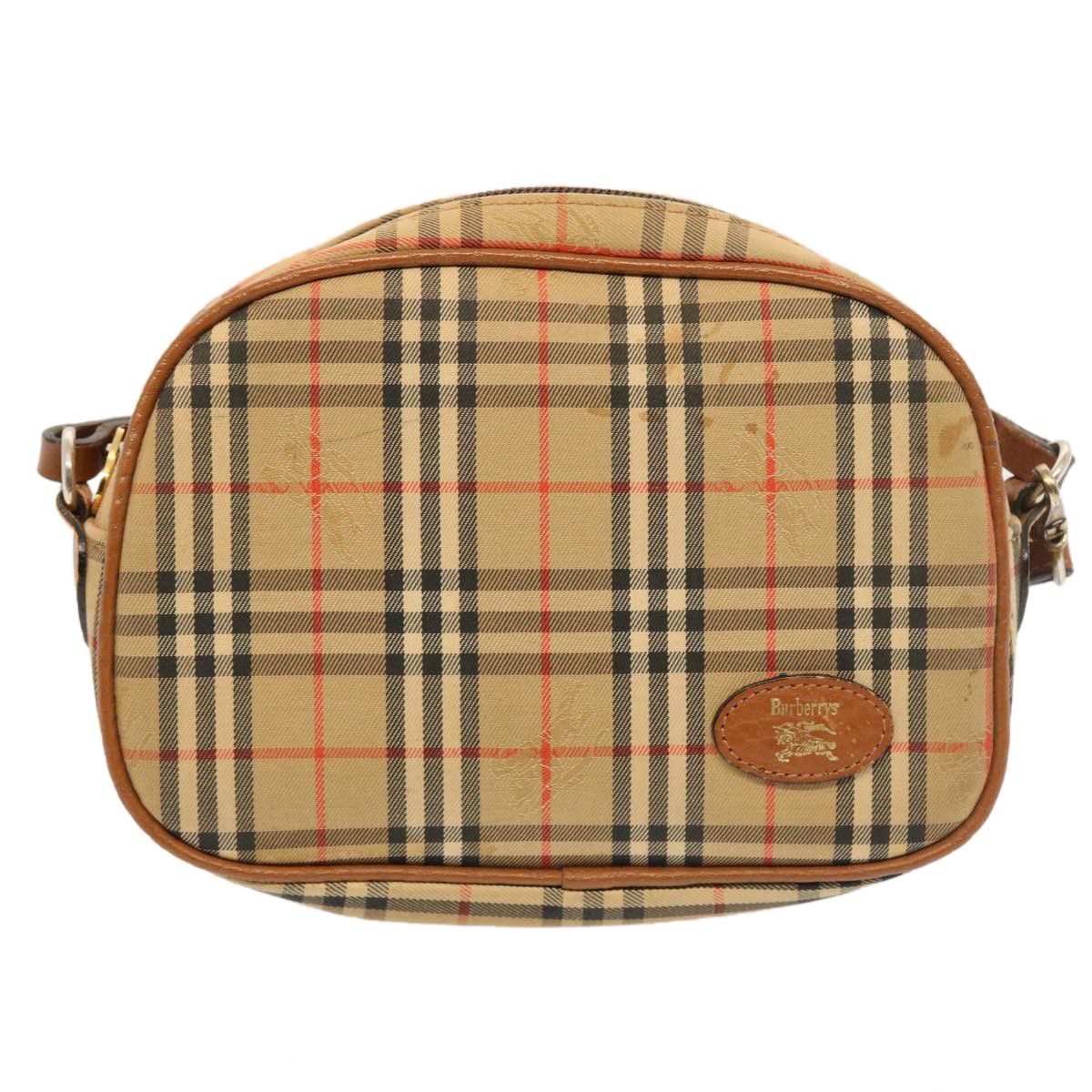 Burberry Nova Check Beige Synthetic Shoulder Bag (Pre-Owned) Size ONE SIZE - 15 Thumbnail