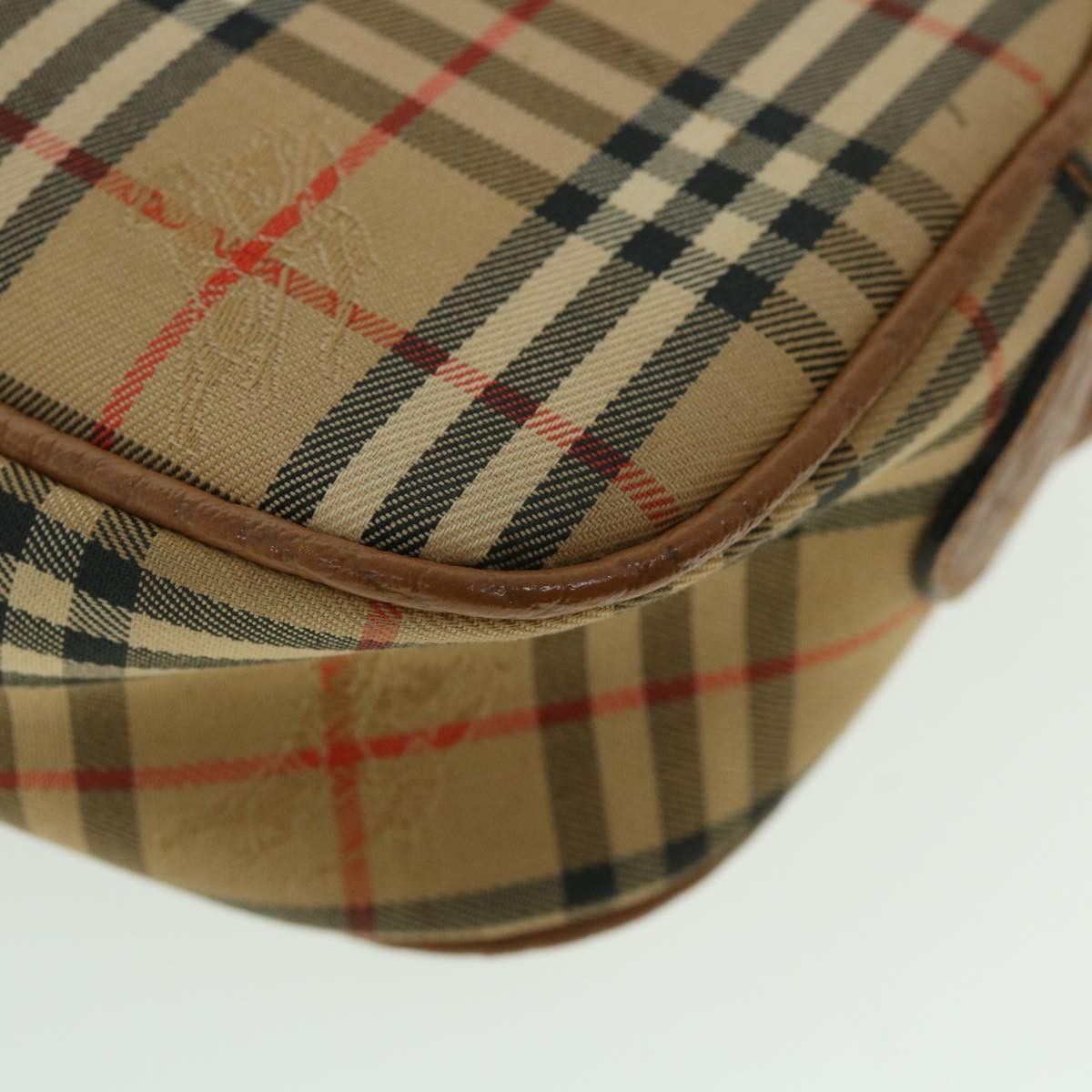 Burberry Nova Check Beige Synthetic Shoulder Bag (Pre-Owned) Size ONE SIZE - 13 Thumbnail
