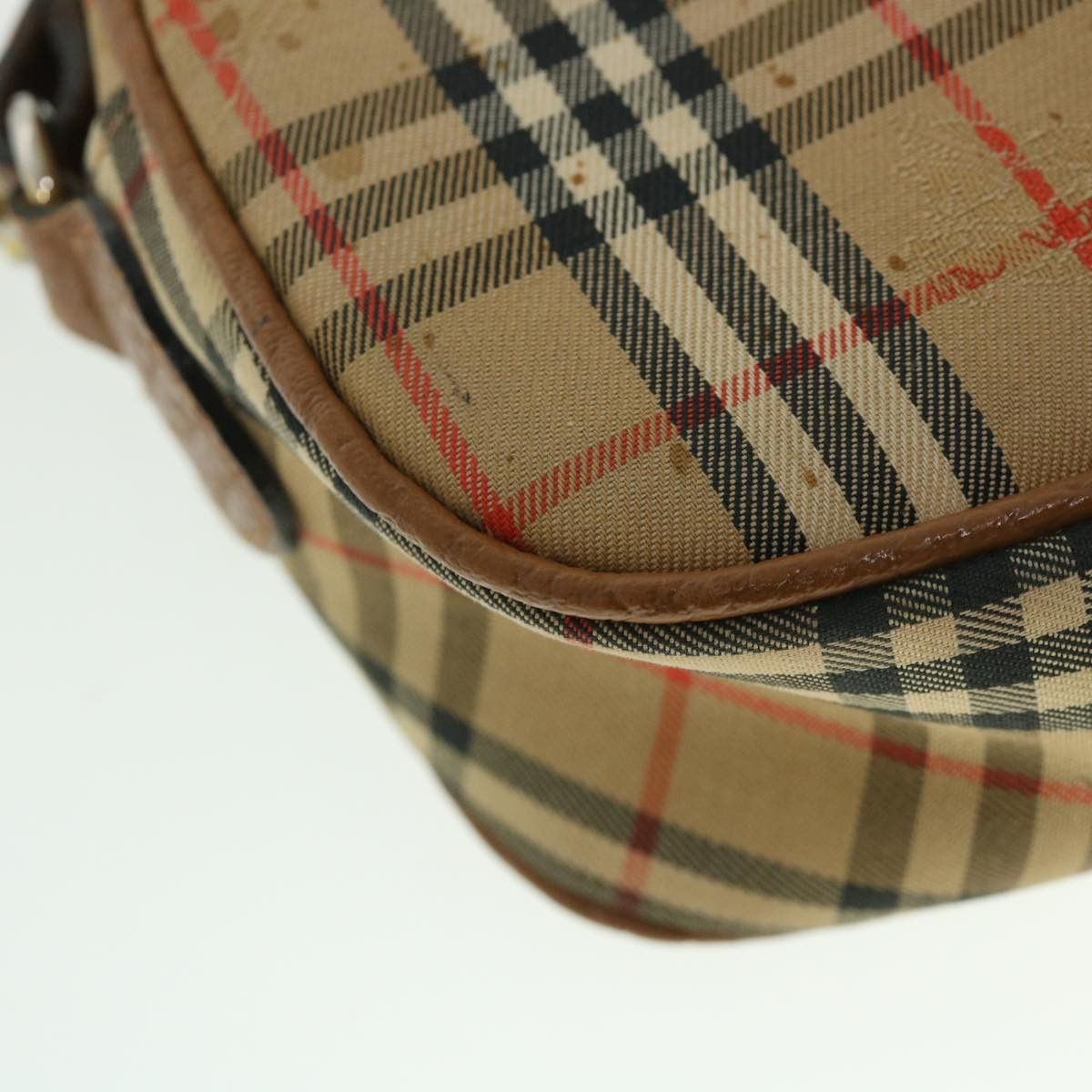 Burberry Nova Check Beige Synthetic Shoulder Bag (Pre-Owned) Size ONE SIZE - 14 Thumbnail