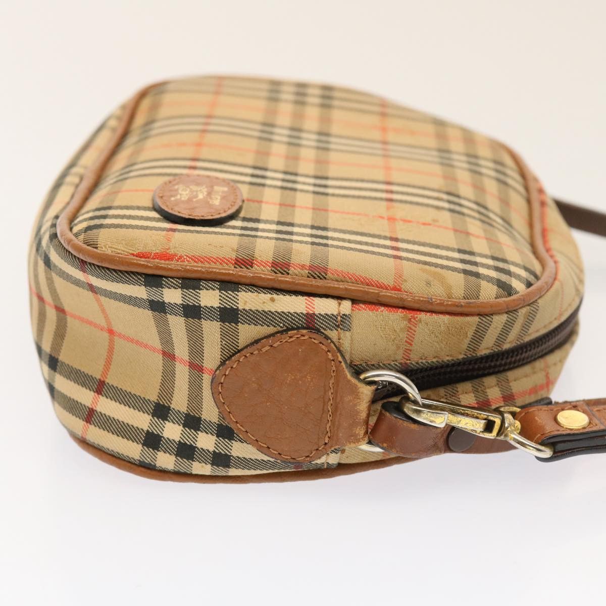 Burberry Nova Check Beige Synthetic Shoulder Bag (Pre-Owned) Size ONE SIZE - 8 Thumbnail