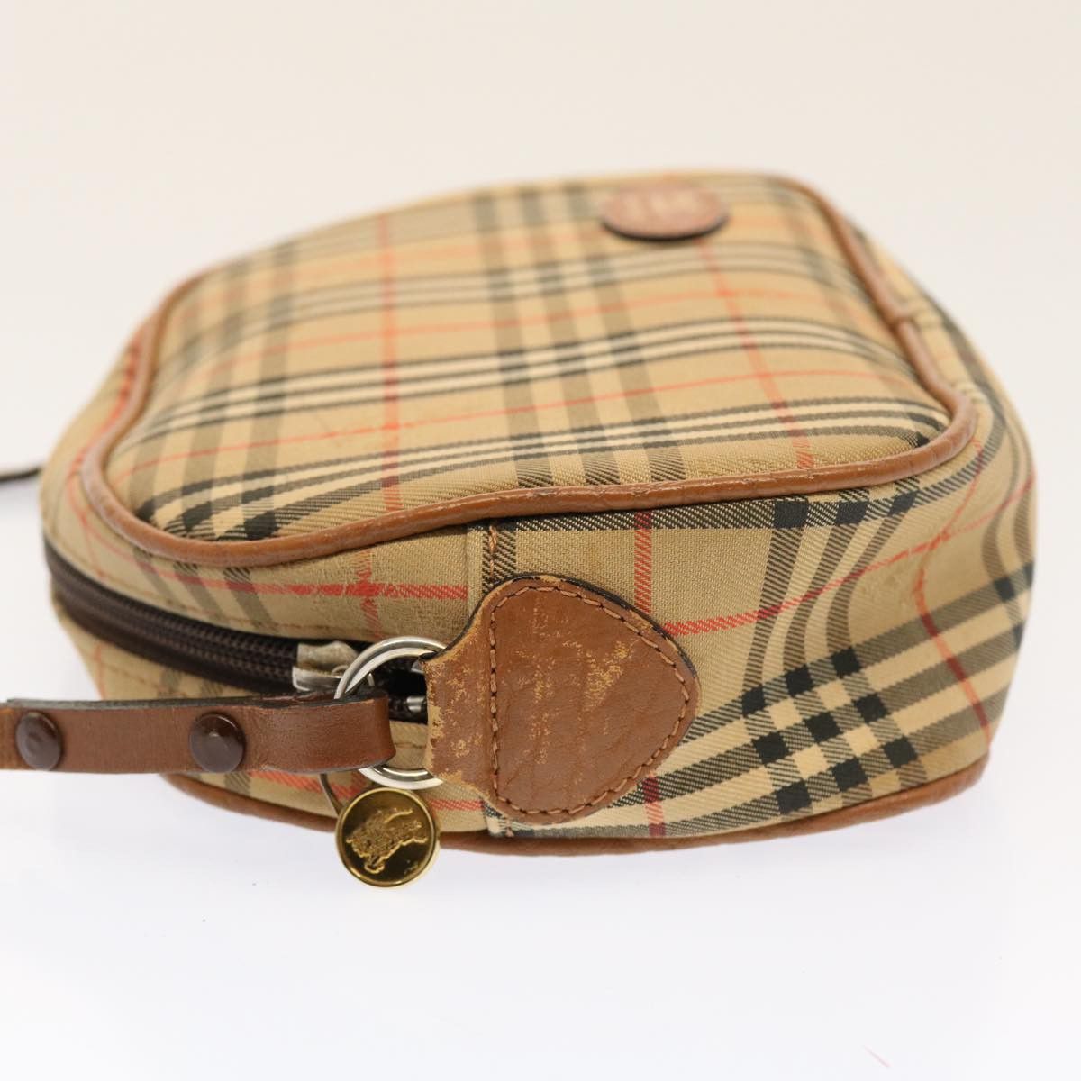 Burberry Nova Check Beige Synthetic Shoulder Bag (Pre-Owned) Size ONE SIZE - 7 Thumbnail