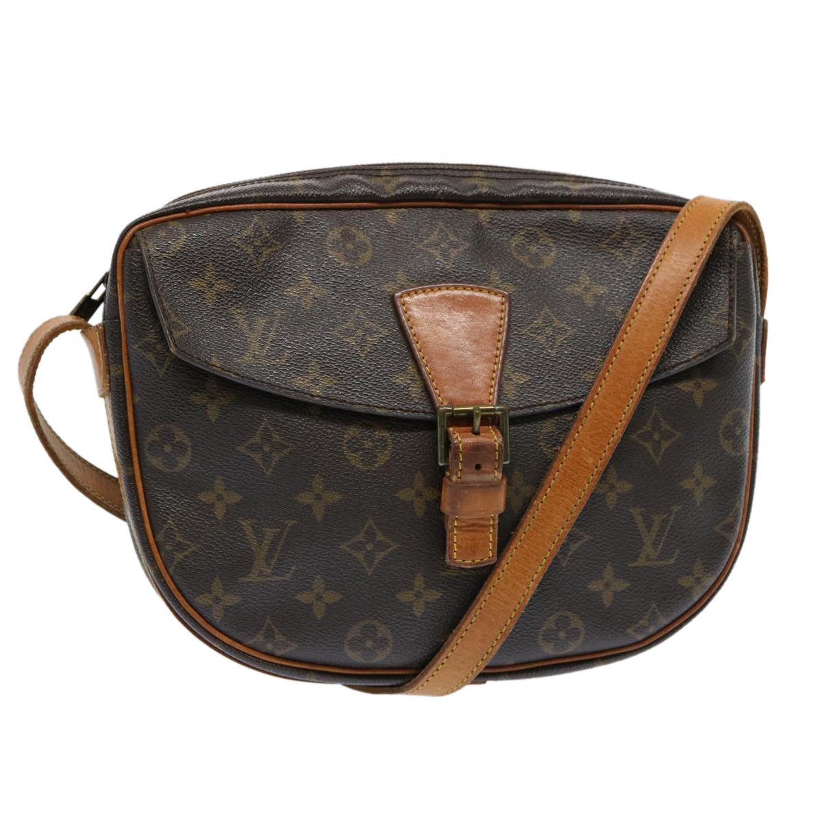 Louis Vuitton Jeune Fille Brown Canvas Shoulder Bag (Pre-Owned) Size ONE SIZE - 8 Thumbnail
