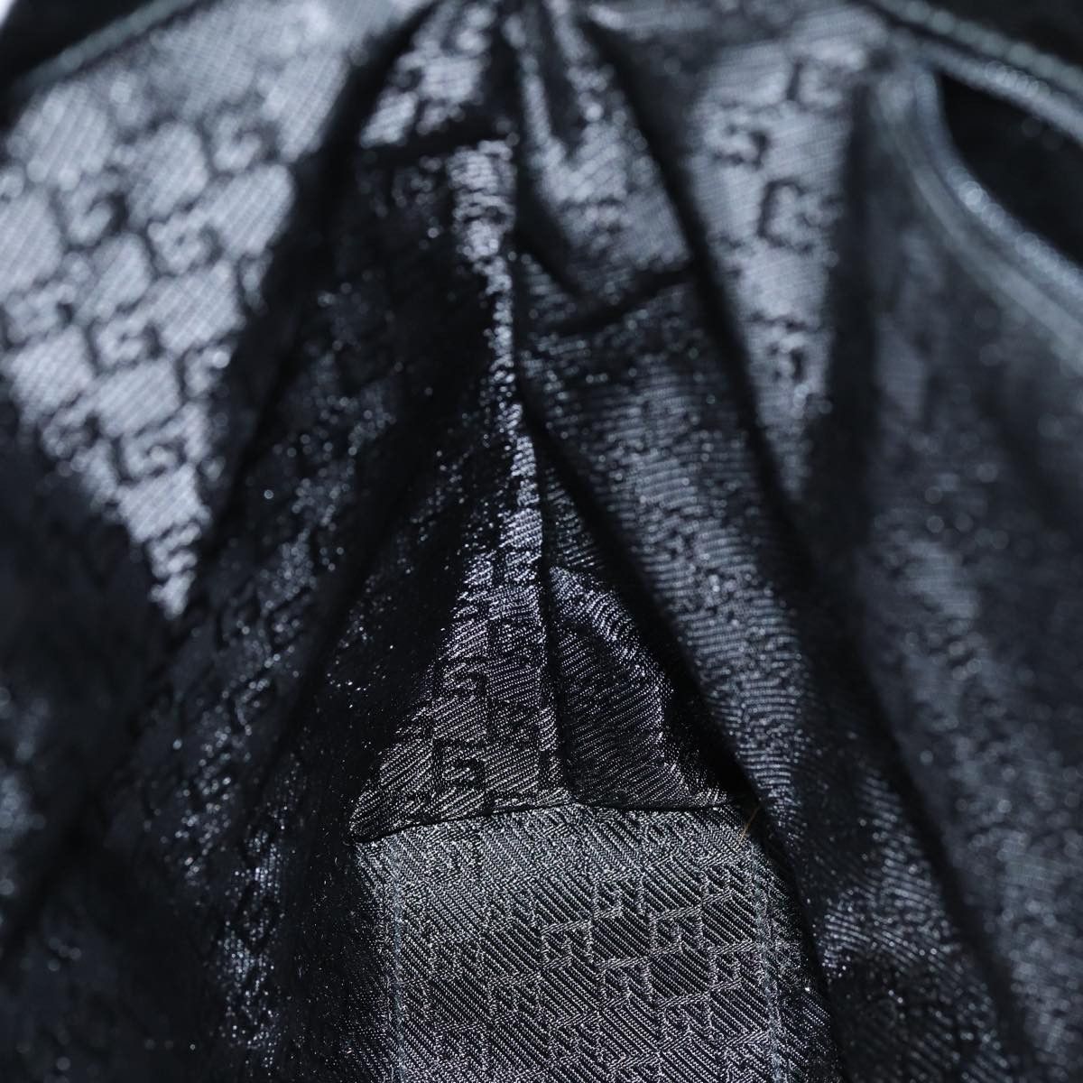 Gucci Black Canvas Shoulder Bag (Pre-Owned) Size ONE SIZE - 16 Thumbnail