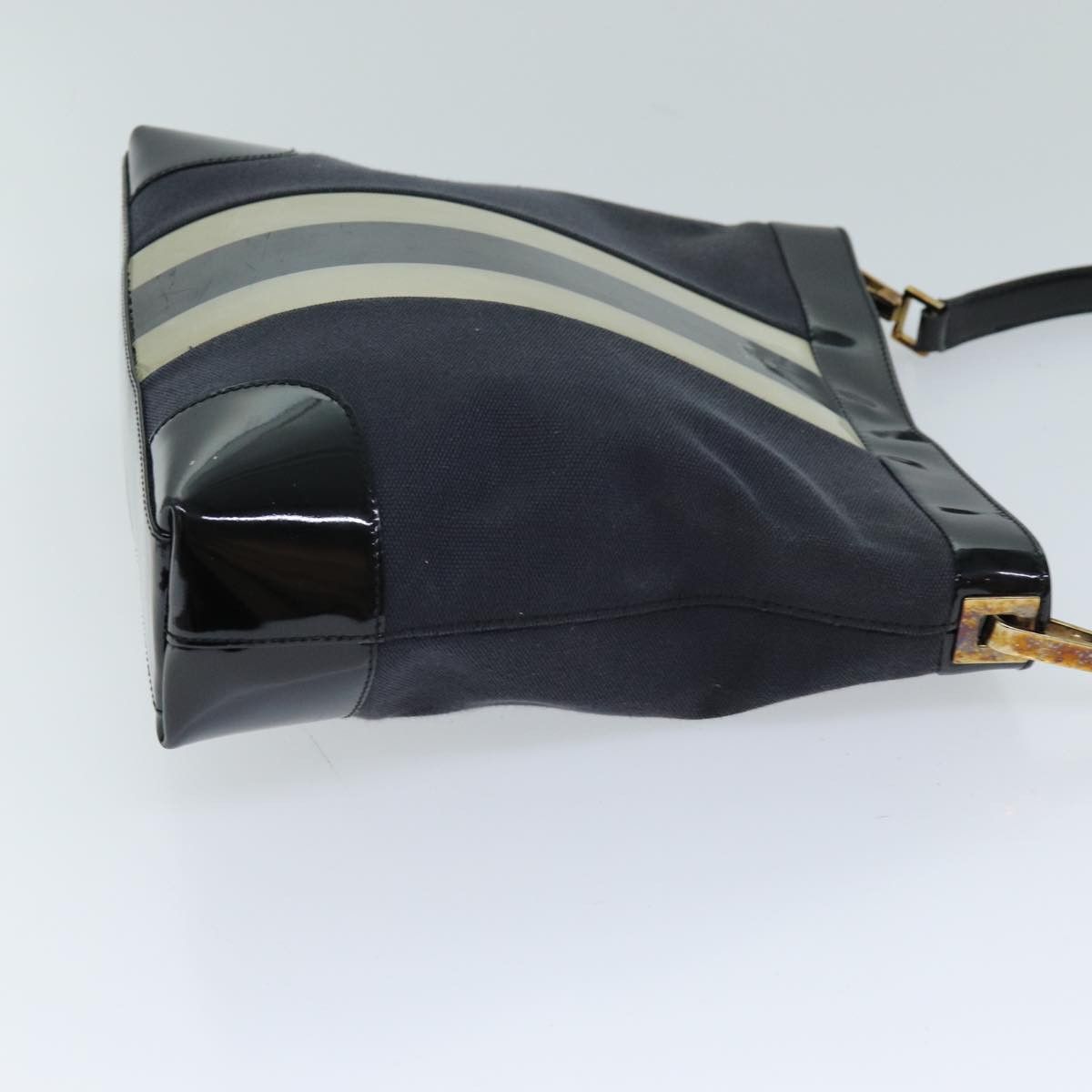 Gucci Black Canvas Shoulder Bag (Pre-Owned) Size ONE SIZE - 13 Thumbnail