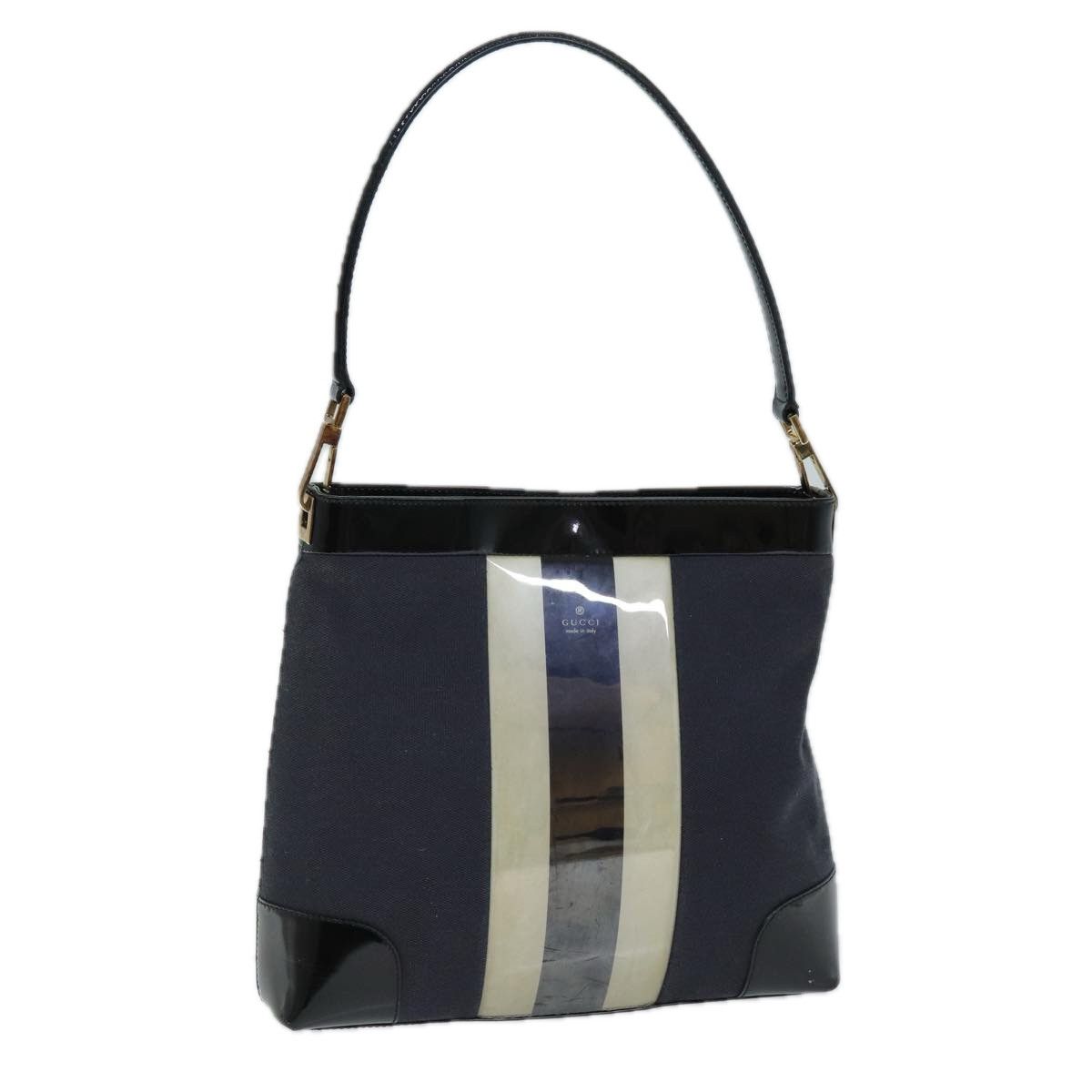 Gucci Black Canvas Shoulder Bag (Pre-Owned) Size ONE SIZE - 19 Thumbnail