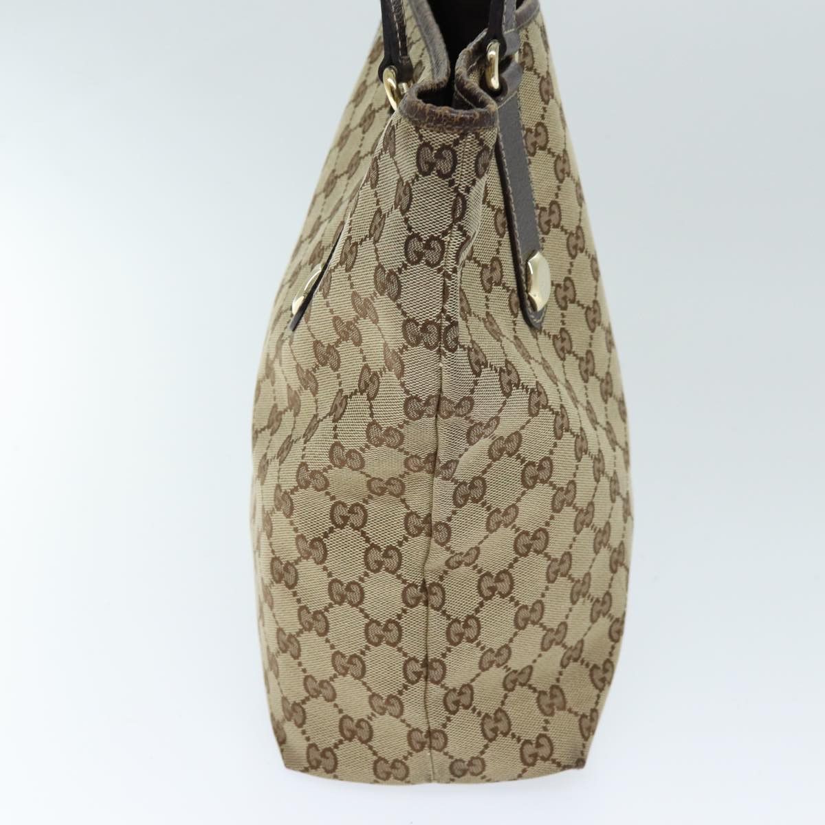 Gucci Gg Canvas Beige Canvas Tote Bag (Pre-Owned) Size ONE SIZE - 10 Thumbnail