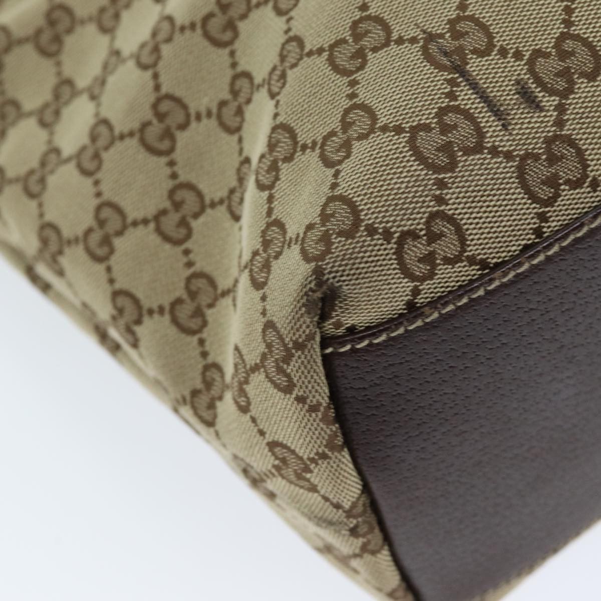 Gucci Gg Canvas Beige Canvas Tote Bag (Pre-Owned) Size ONE SIZE - 15 Thumbnail