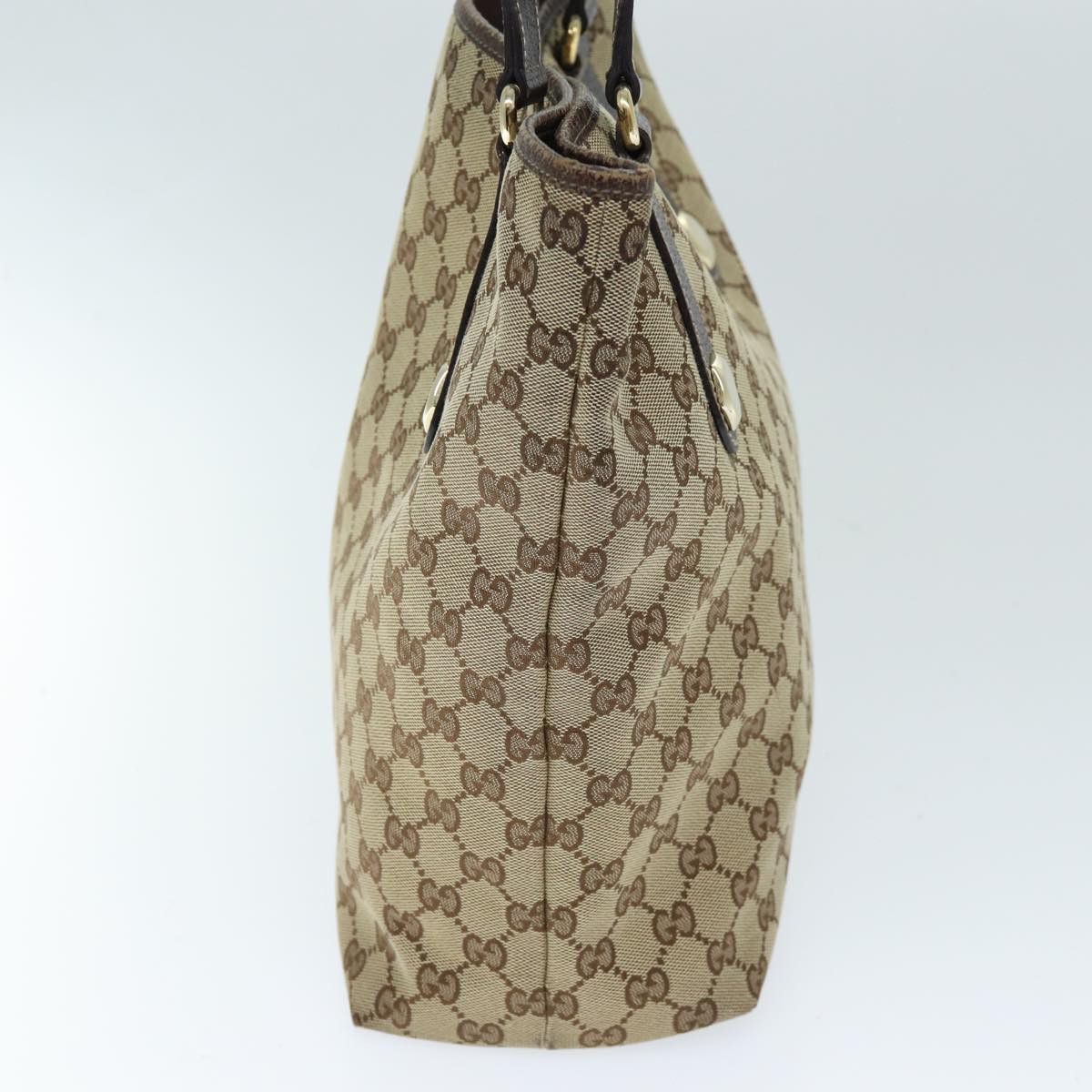 Gucci Gg Canvas Beige Canvas Tote Bag (Pre-Owned) Size ONE SIZE - 11 Thumbnail