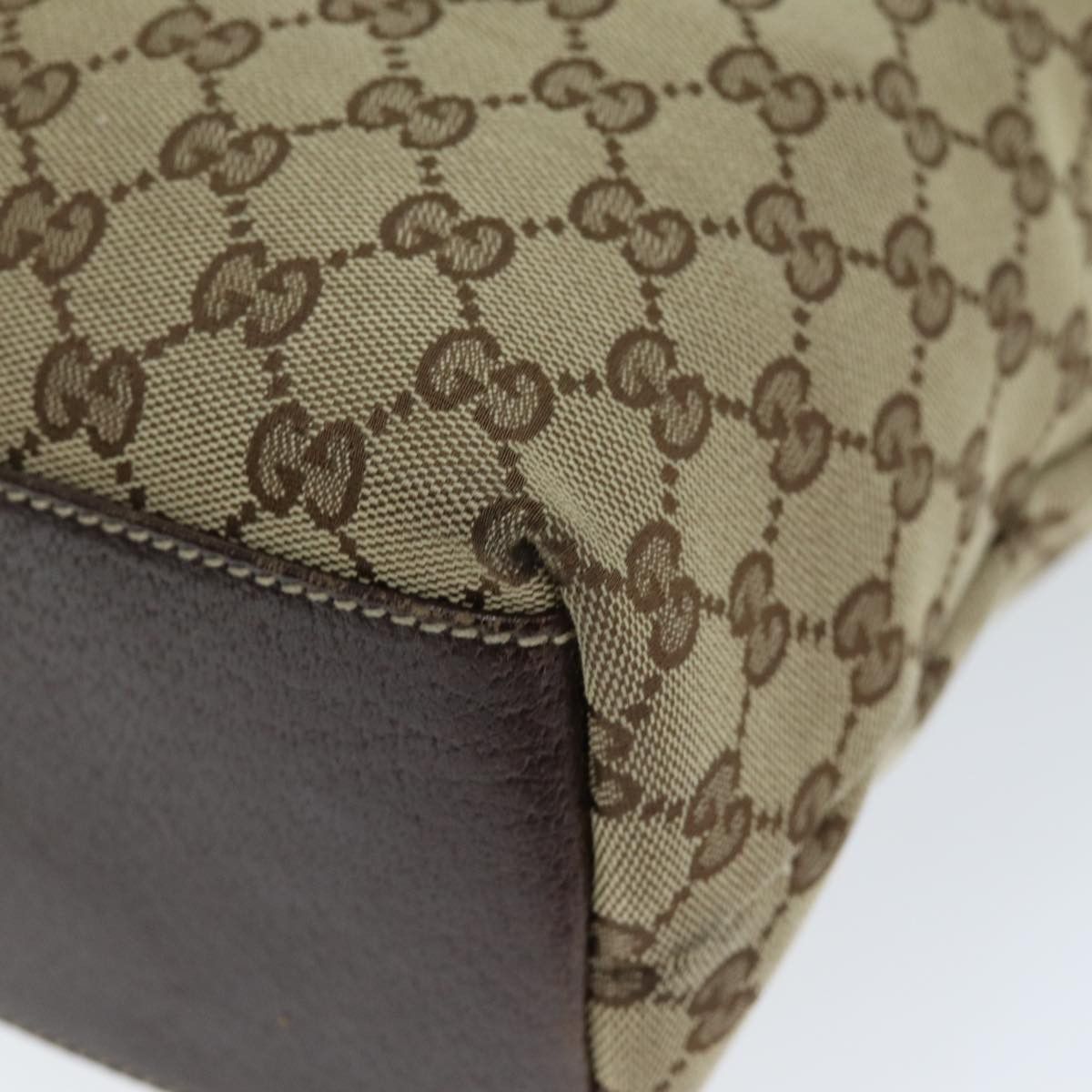 Gucci Gg Canvas Beige Canvas Tote Bag (Pre-Owned) Size ONE SIZE - 9 Thumbnail