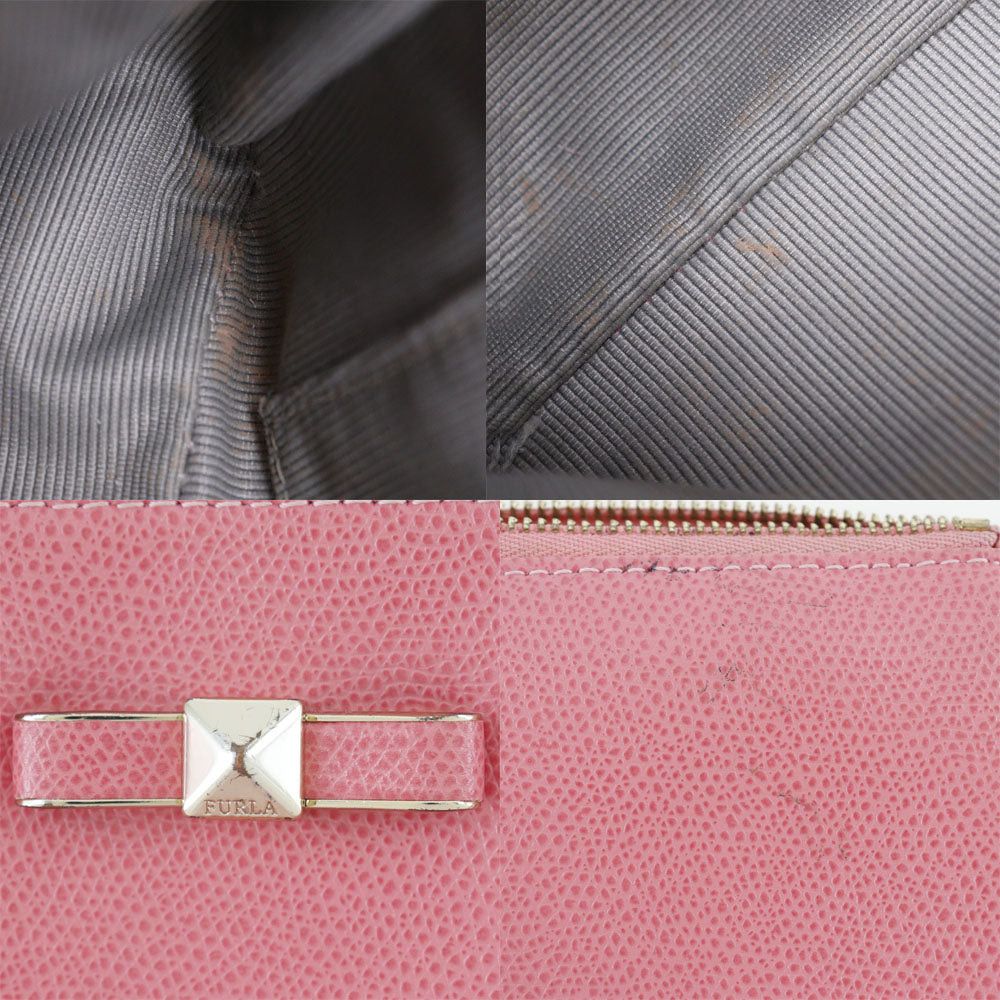 Furla Pink Leather Clutch Bag (Pre-Owned) Size ONE SIZE - 5 Thumbnail