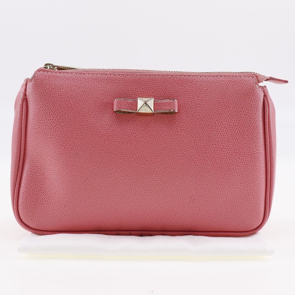 Furla Pink Leather Clutch Bag (Pre-Owned) Size ONE SIZE - 6 Thumbnail