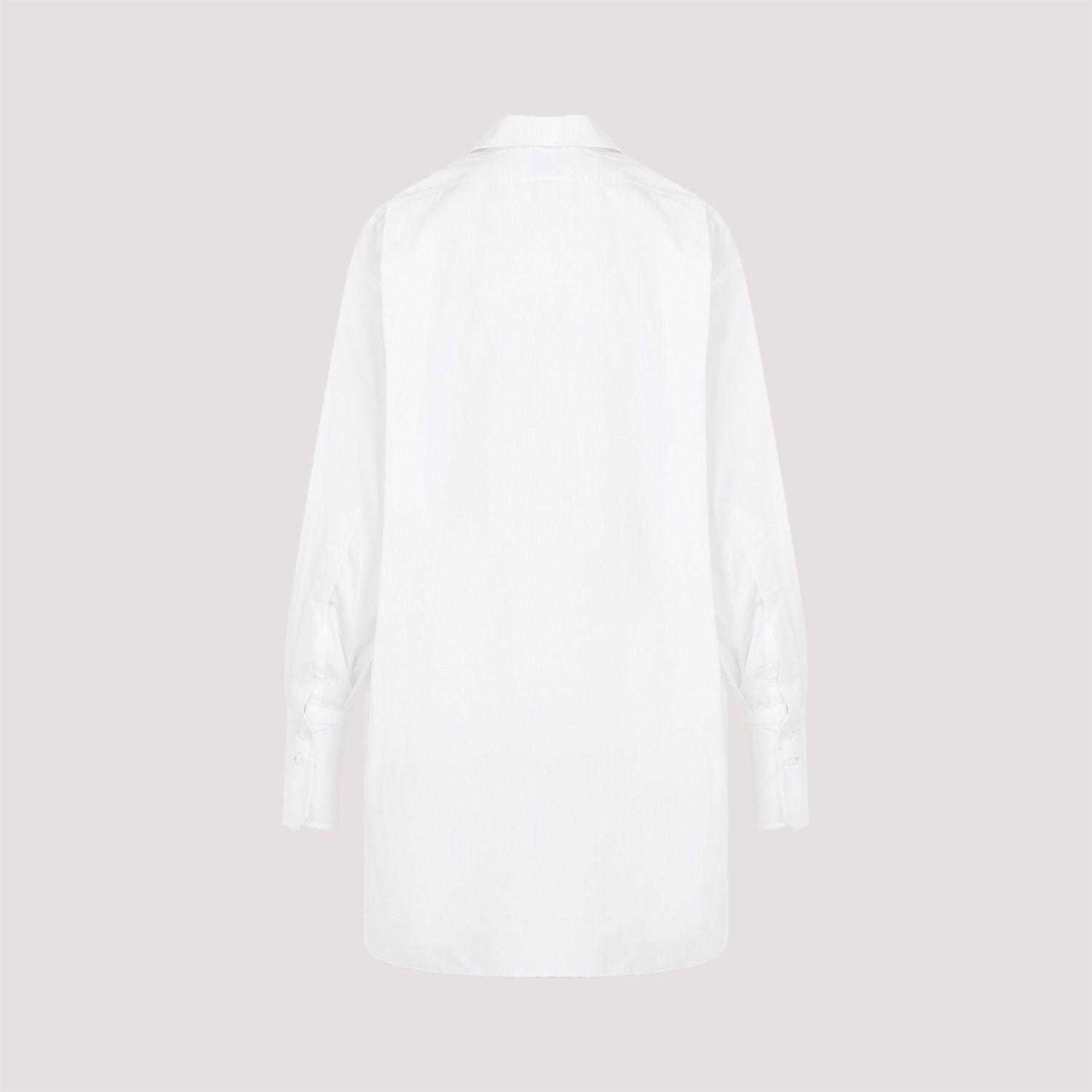 Patou Patou Mini Shirt Dress Size XS / US 0-2 / IT 36-38 - 2 Thumbnail