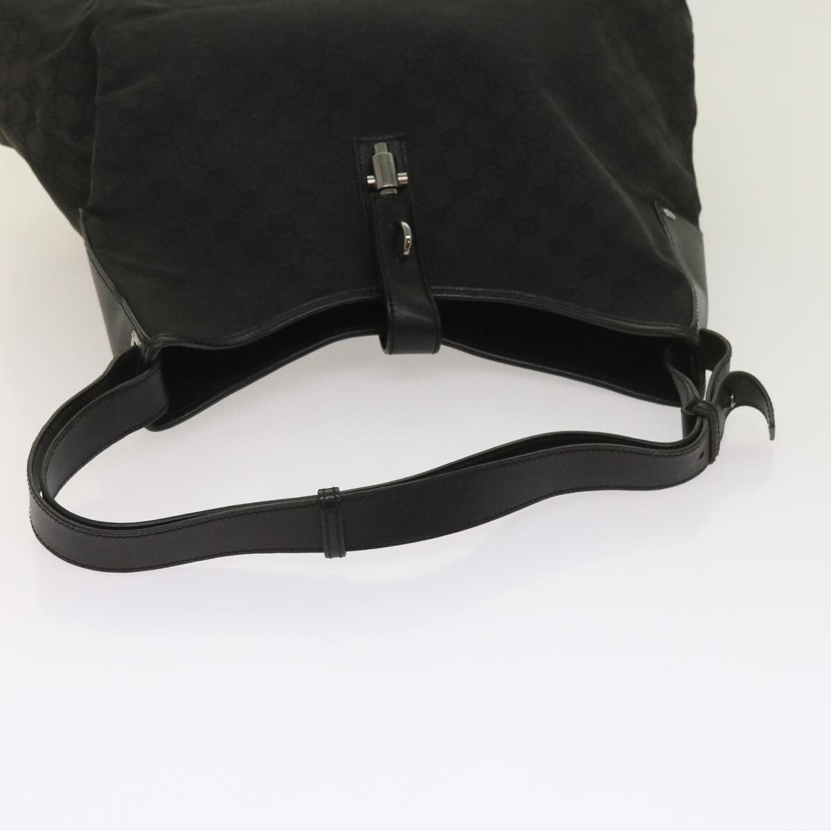 Gucci Gg Canvas Black Canvas Shoulder Bag (Pre-Owned) Size ONE SIZE - 4 Thumbnail