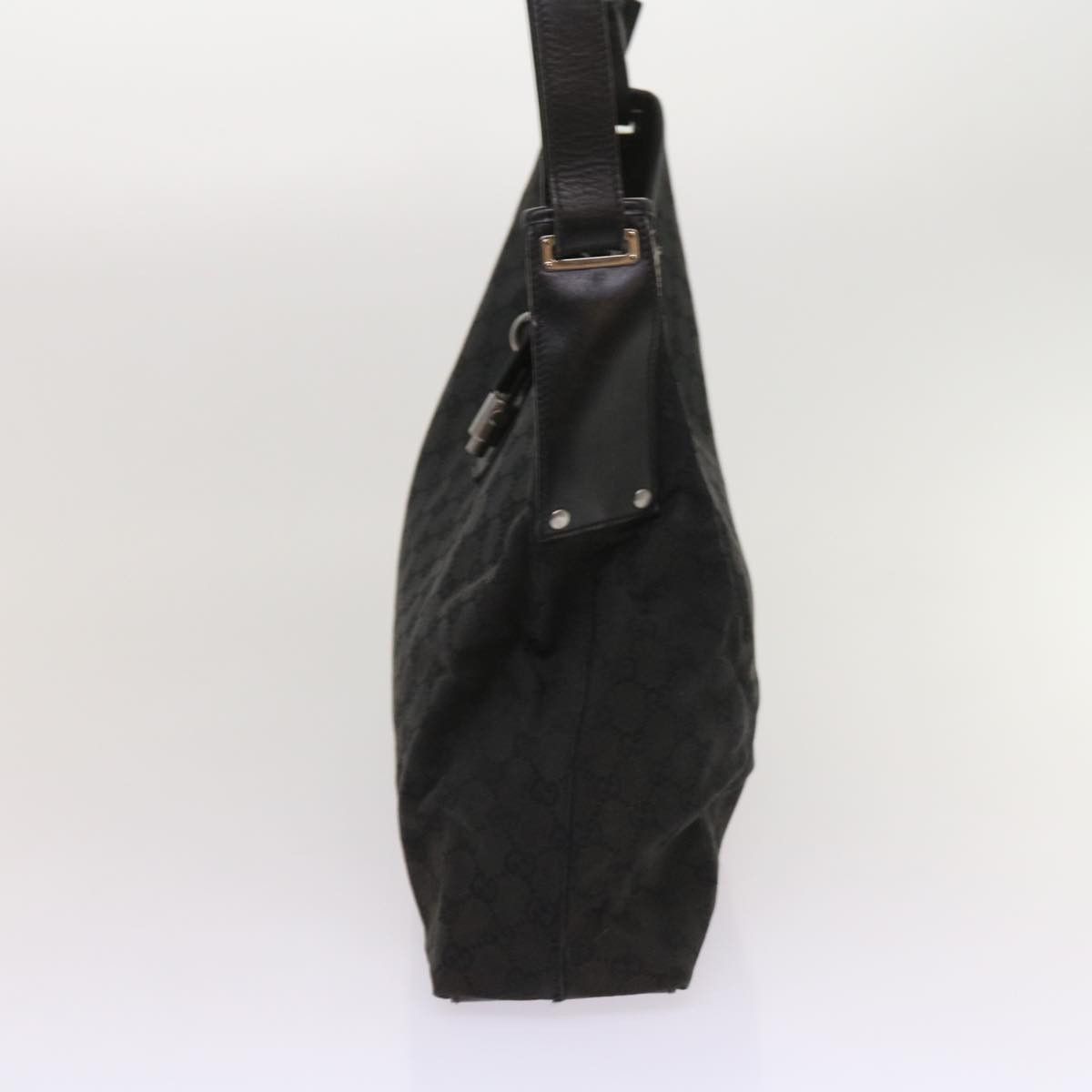 Gucci Gg Canvas Black Canvas Shoulder Bag (Pre-Owned) Size ONE SIZE - 8 Thumbnail