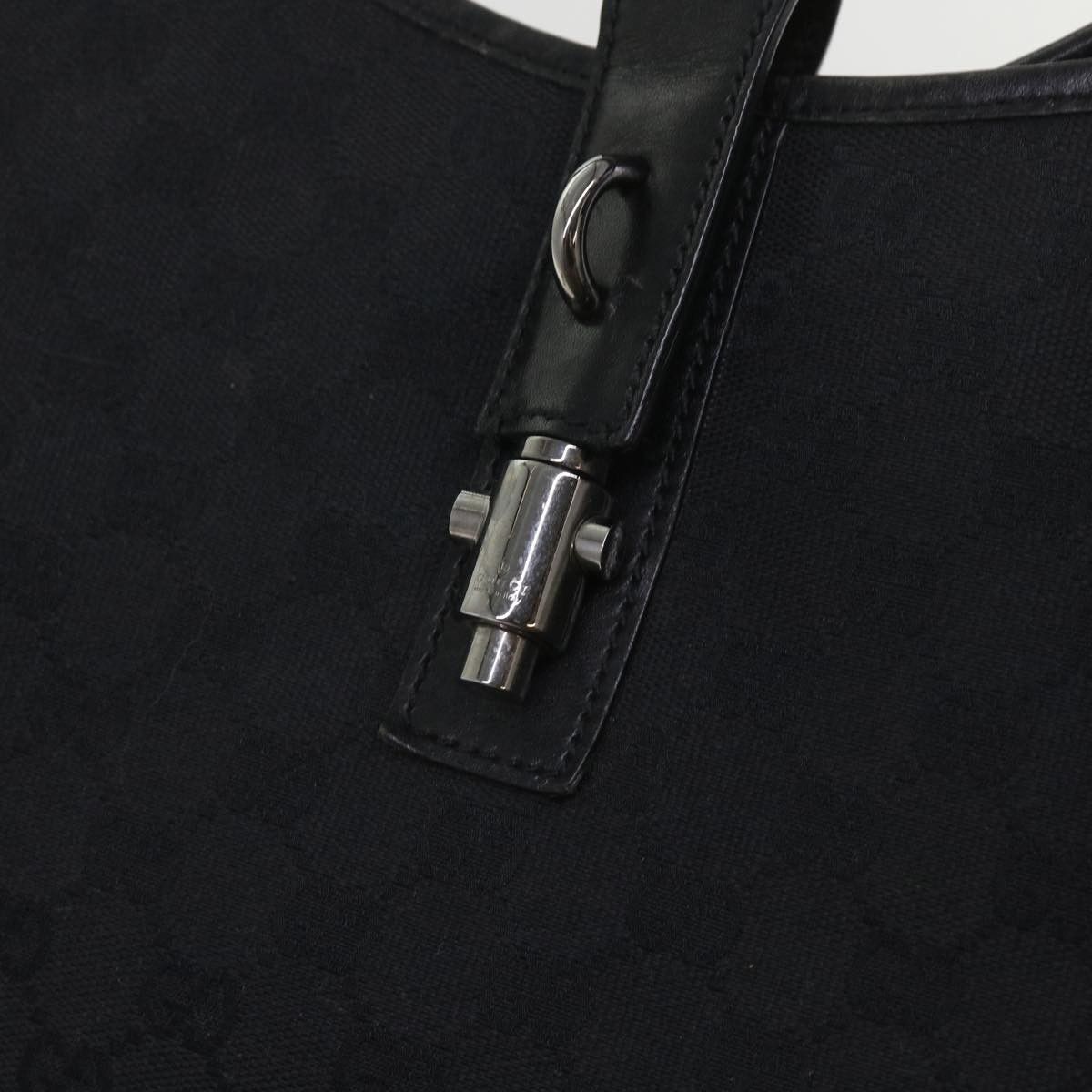 Gucci Gg Canvas Black Canvas Shoulder Bag (Pre-Owned) Size ONE SIZE - 16 Thumbnail