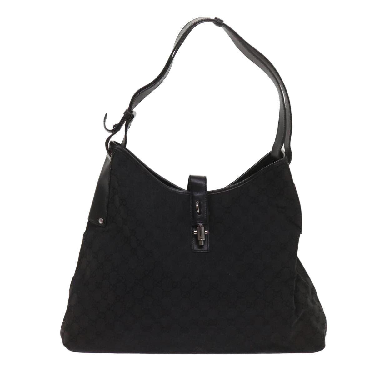 Gucci Gg Canvas Black Canvas Shoulder Bag (Pre-Owned) Size ONE SIZE - 19 Thumbnail