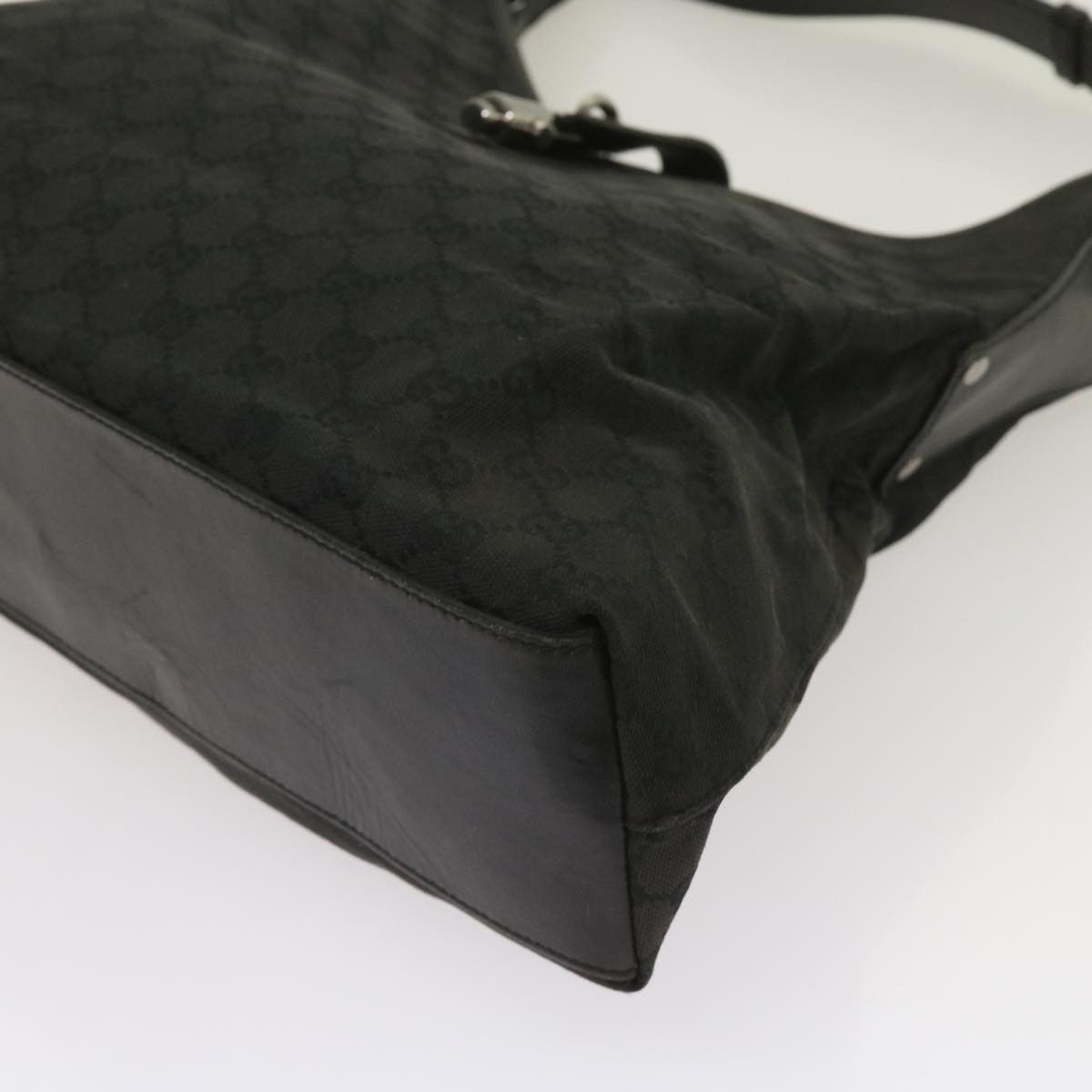 Gucci Gg Canvas Black Canvas Shoulder Bag (Pre-Owned) Size ONE SIZE - 12 Thumbnail