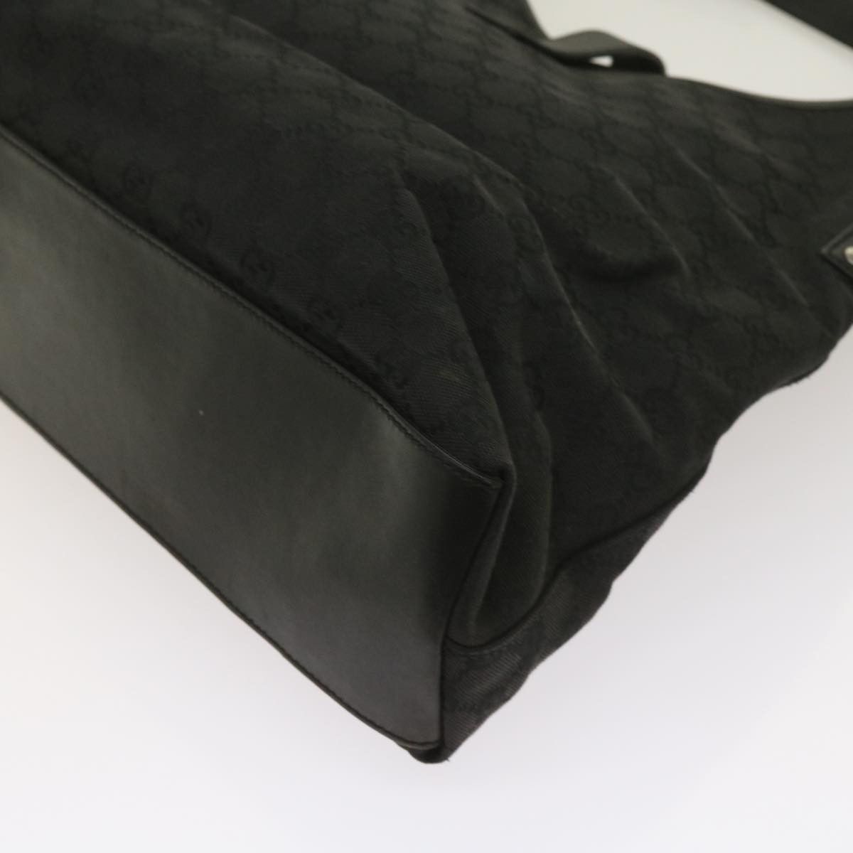 Gucci Gg Canvas Black Canvas Shoulder Bag (Pre-Owned) Size ONE SIZE - 14 Thumbnail