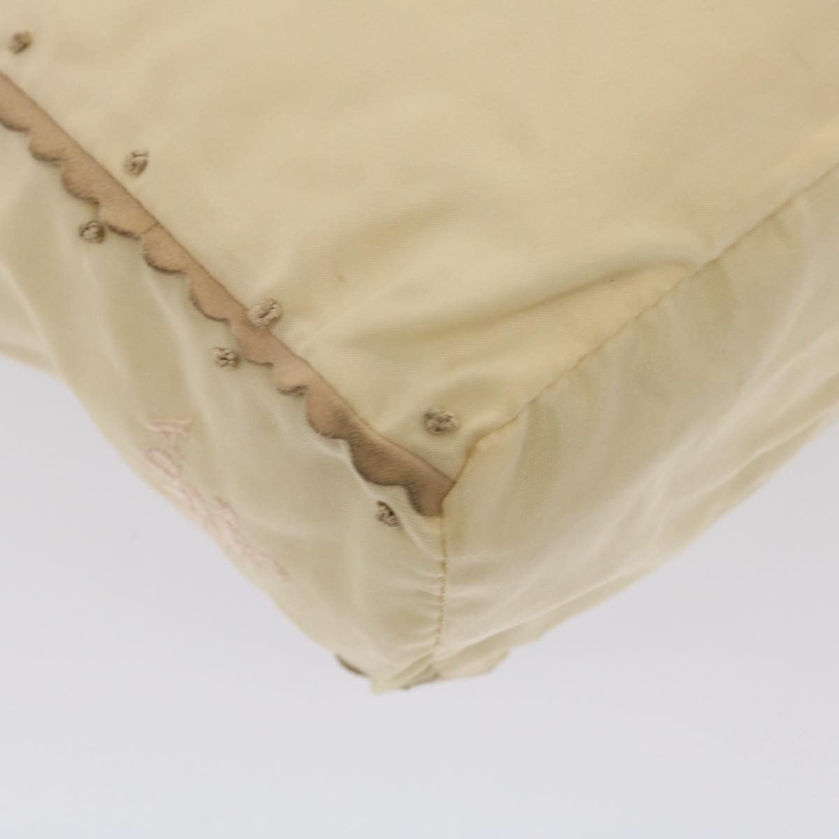 Prada Tessuto Beige Synthetic Tote Bag (Pre-Owned) Size ONE SIZE - 13 Thumbnail