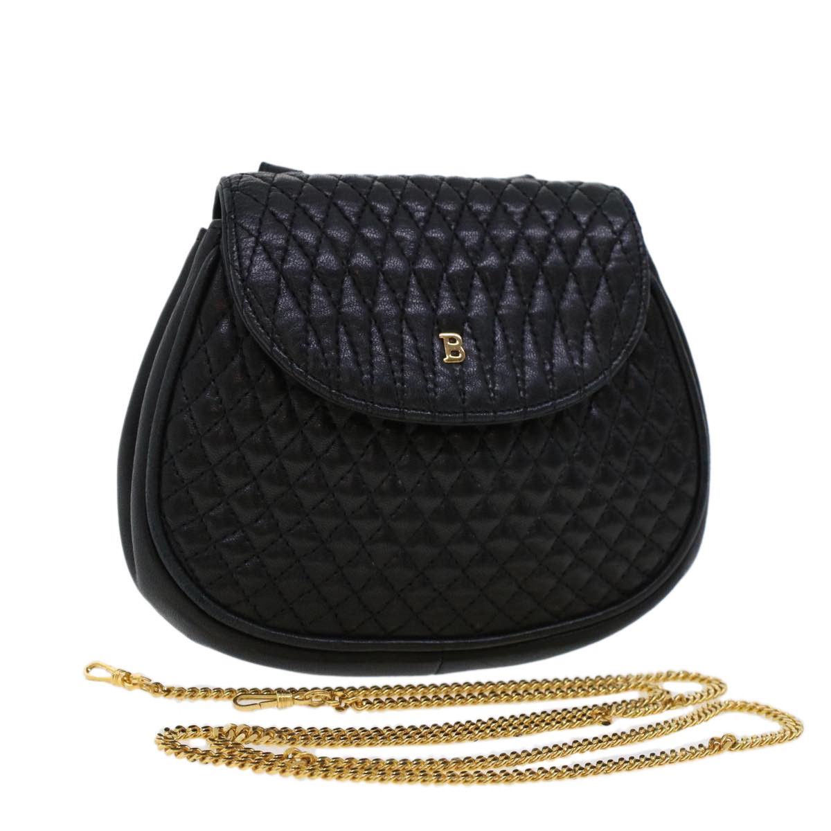 Bally Black Leather Shoulder Bag (Pre-Owned) Size ONE SIZE - 16 Thumbnail