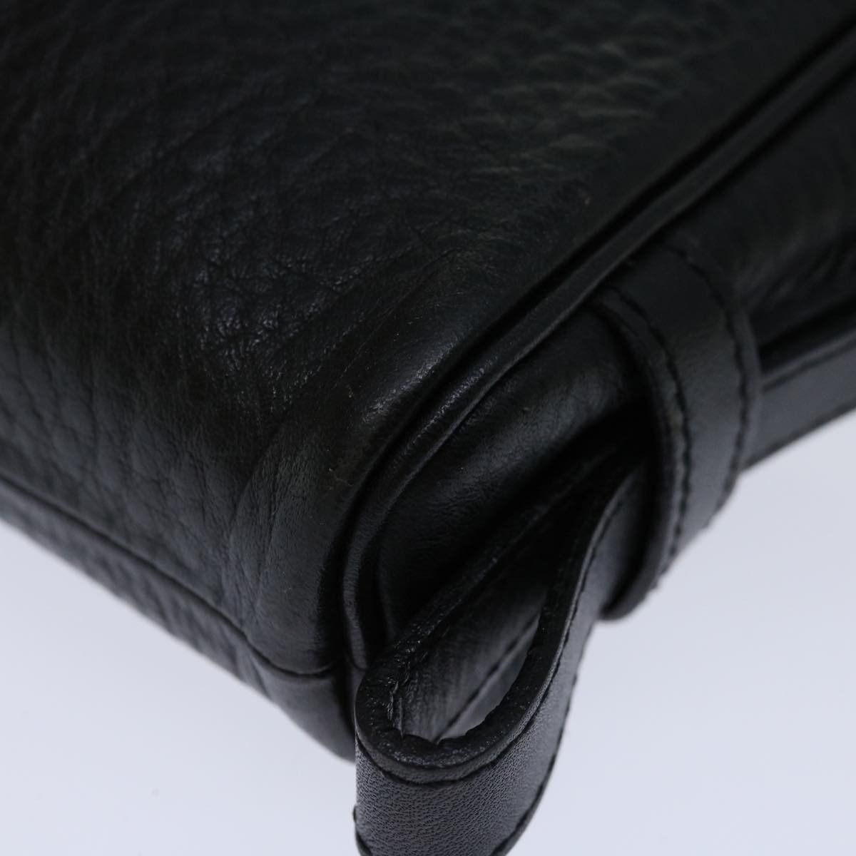 Burberry Black Leather Clutch Bag (Pre-Owned) Size ONE SIZE - 15 Thumbnail