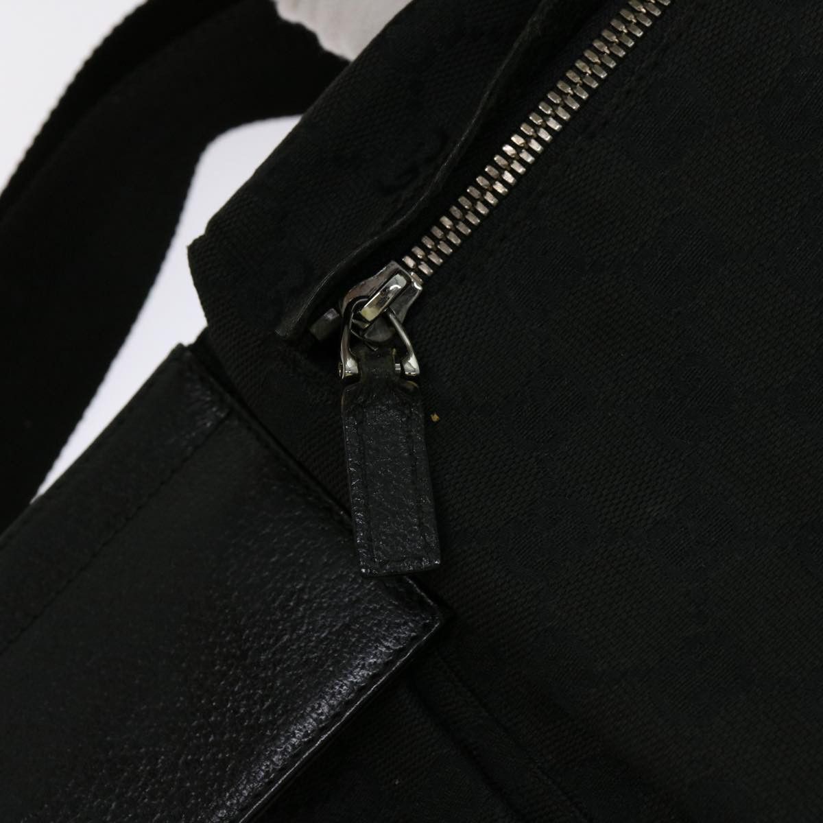 Gucci Gg Canvas Black Canvas Shoulder Bag (Pre-Owned) Size ONE SIZE - 12 Thumbnail