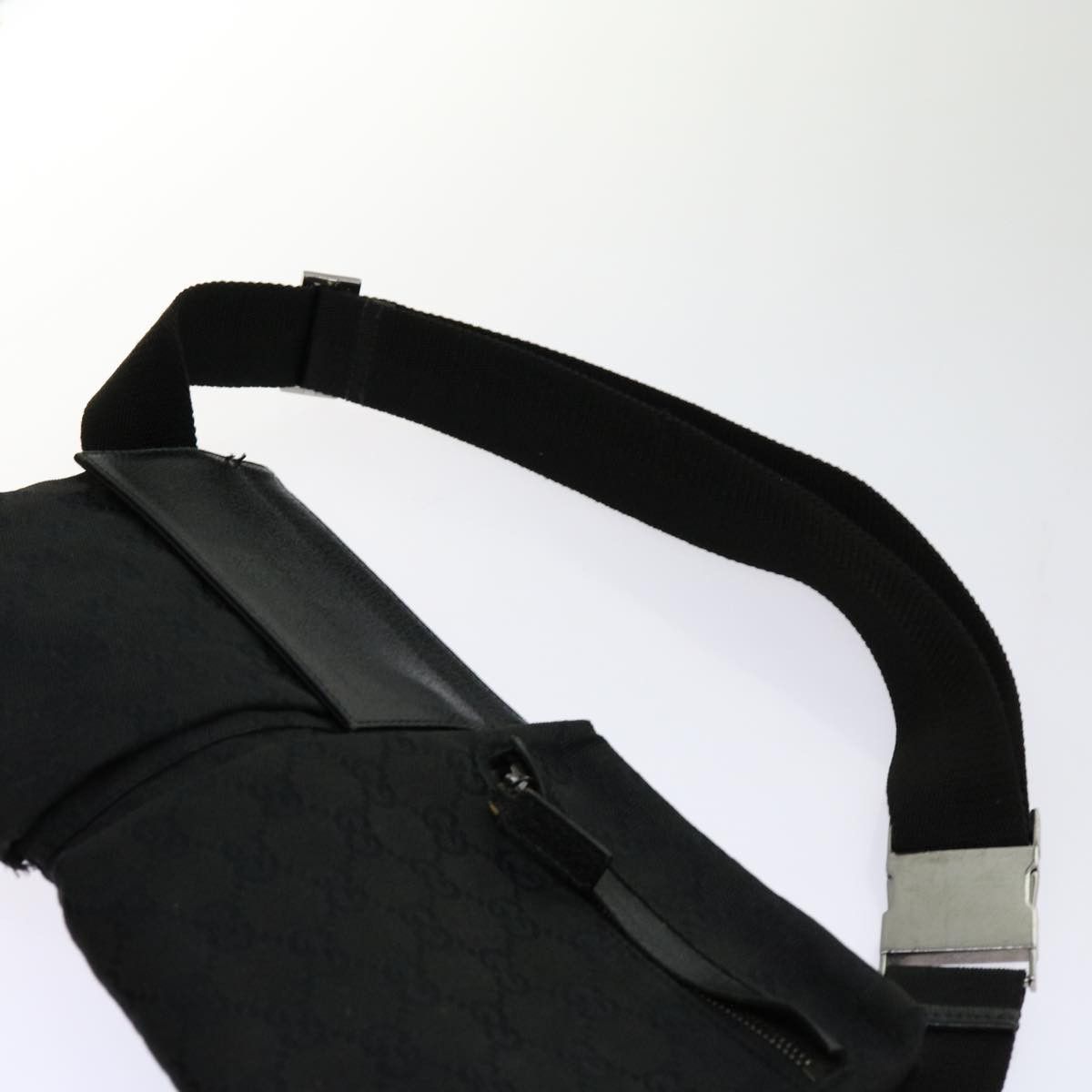 Gucci Gg Canvas Black Canvas Shoulder Bag (Pre-Owned) Size ONE SIZE - 10 Thumbnail