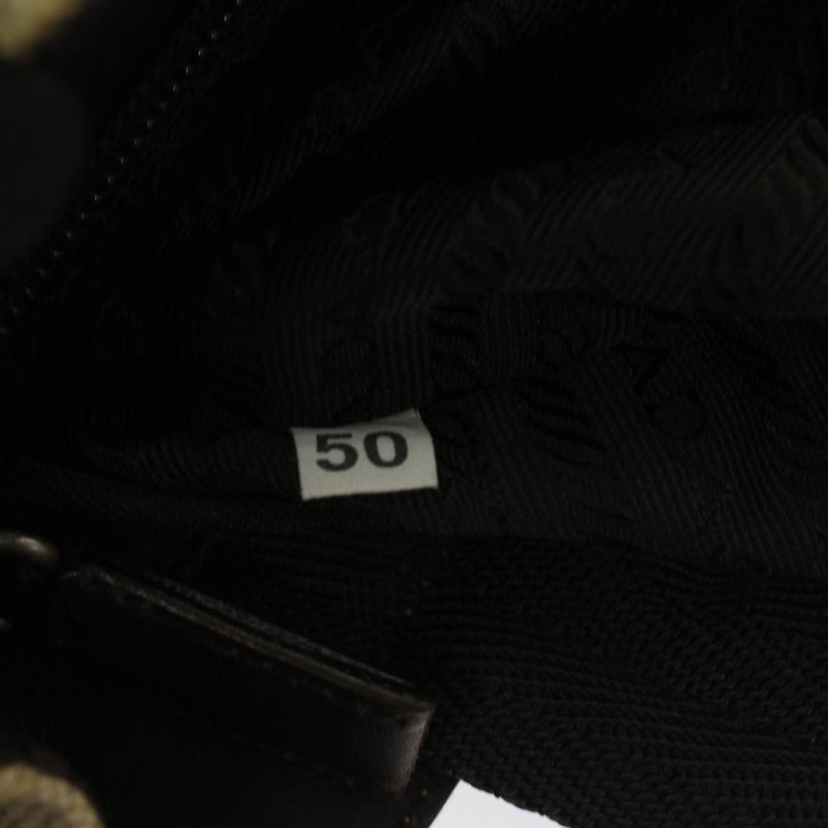 Prada Beige Canvas Handbag (Pre-Owned) Size ONE SIZE - 7 Thumbnail