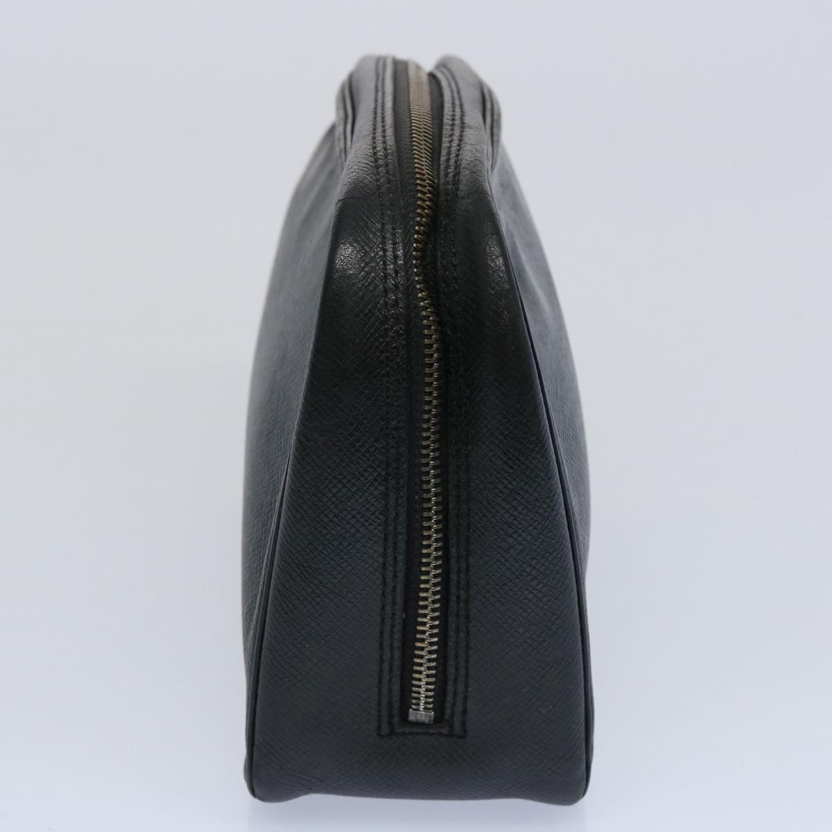Louis Vuitton Black Leather Clutch Bag (Pre-Owned) Size ONE SIZE - 9 Thumbnail