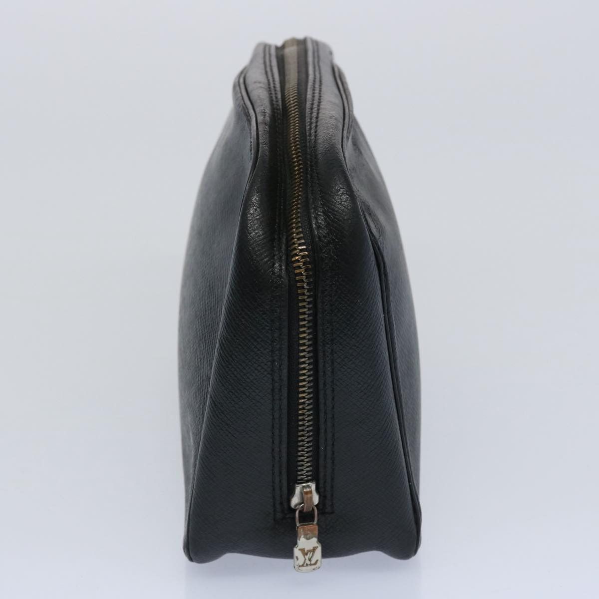 Louis Vuitton Black Leather Clutch Bag (Pre-Owned) Size ONE SIZE - 4 Thumbnail