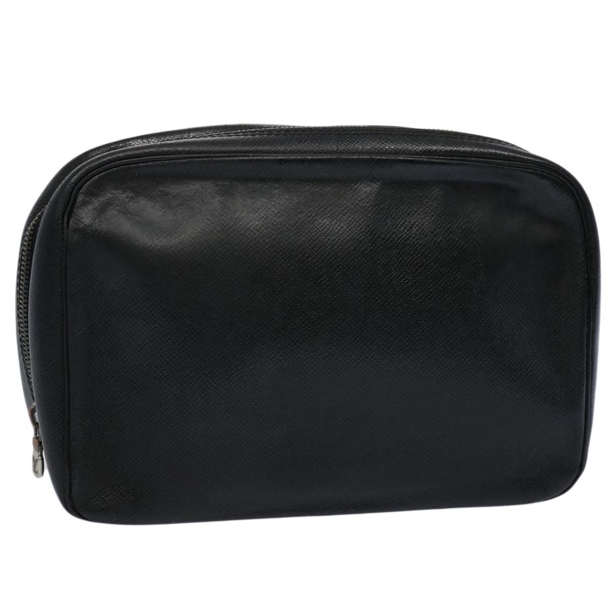Louis Vuitton Black Leather Clutch Bag (Pre-Owned) Size ONE SIZE - 2 Thumbnail