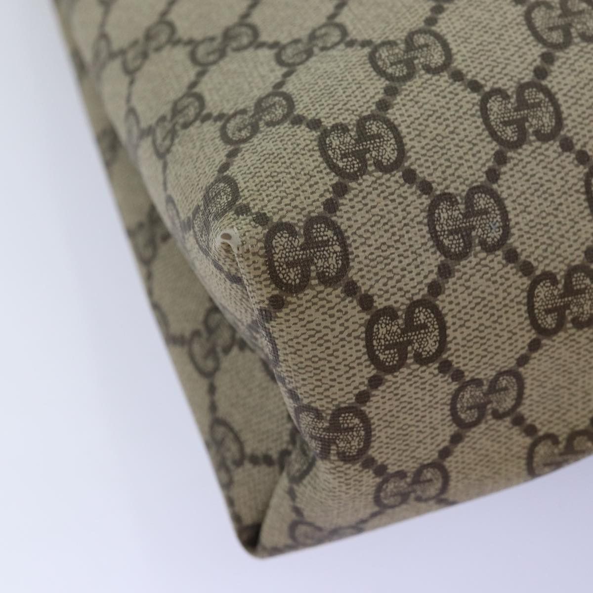 Gucci Gg Canvas Beige Canvas Tote Bag (Pre-Owned) Size ONE SIZE - 18 Thumbnail