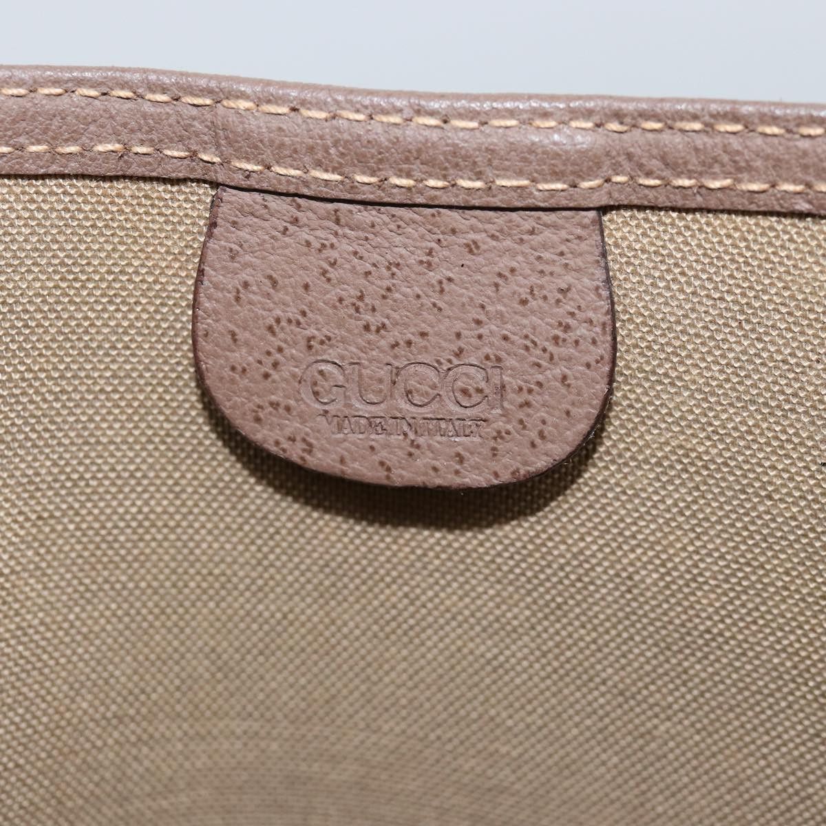 Gucci Gg Canvas Beige Canvas Tote Bag (Pre-Owned) Size ONE SIZE - 13 Thumbnail