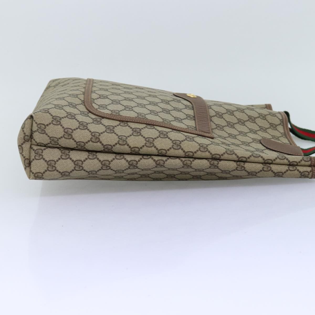 Gucci Gg Canvas Beige Canvas Tote Bag (Pre-Owned) Size ONE SIZE - 11 Thumbnail