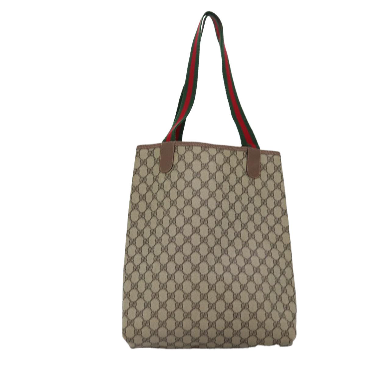 Gucci Gg Canvas Beige Canvas Tote Bag (Pre-Owned) Size ONE SIZE - 2 Thumbnail