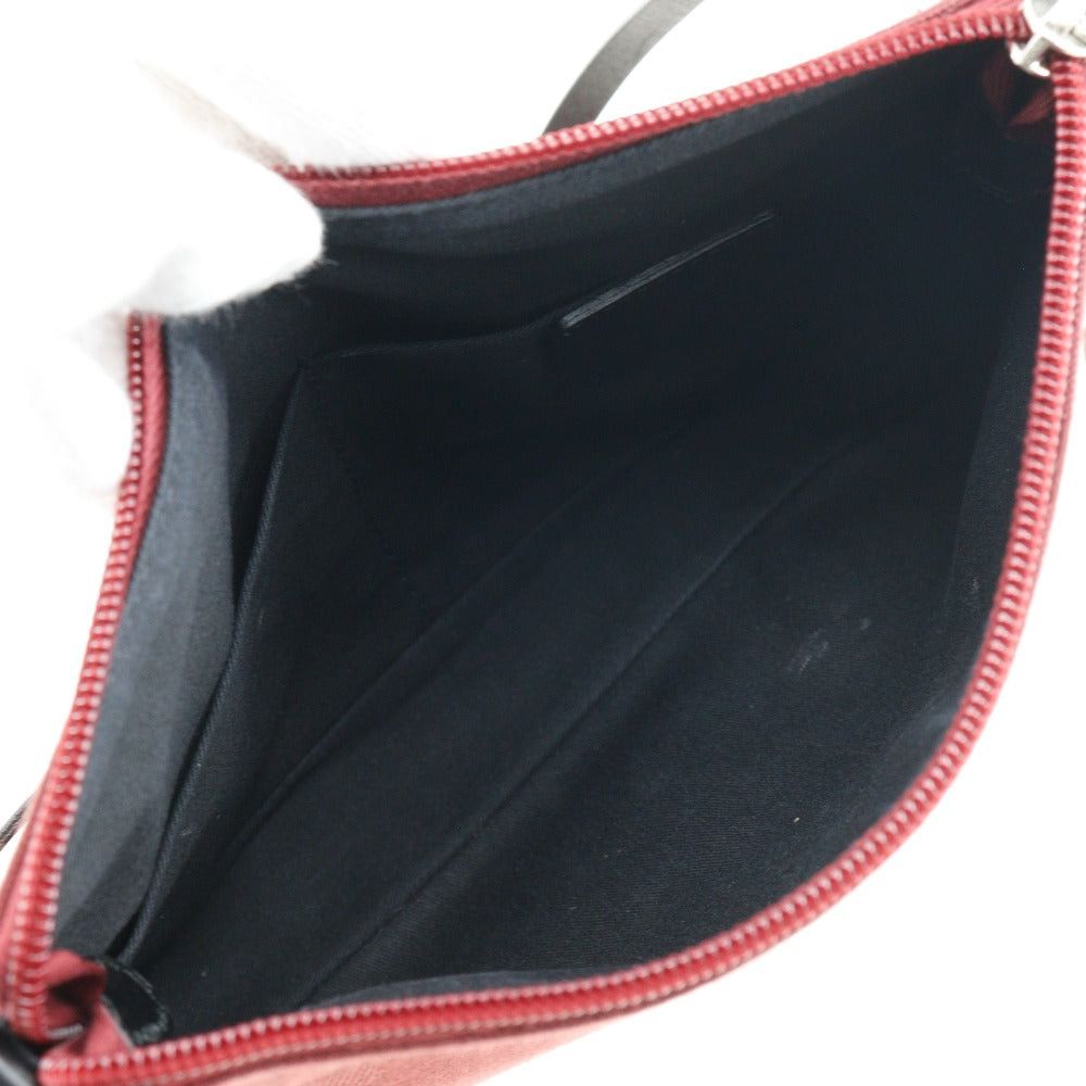 Bally Red Cotton Handbag (Pre-Owned) Size ONE SIZE - 4 Thumbnail