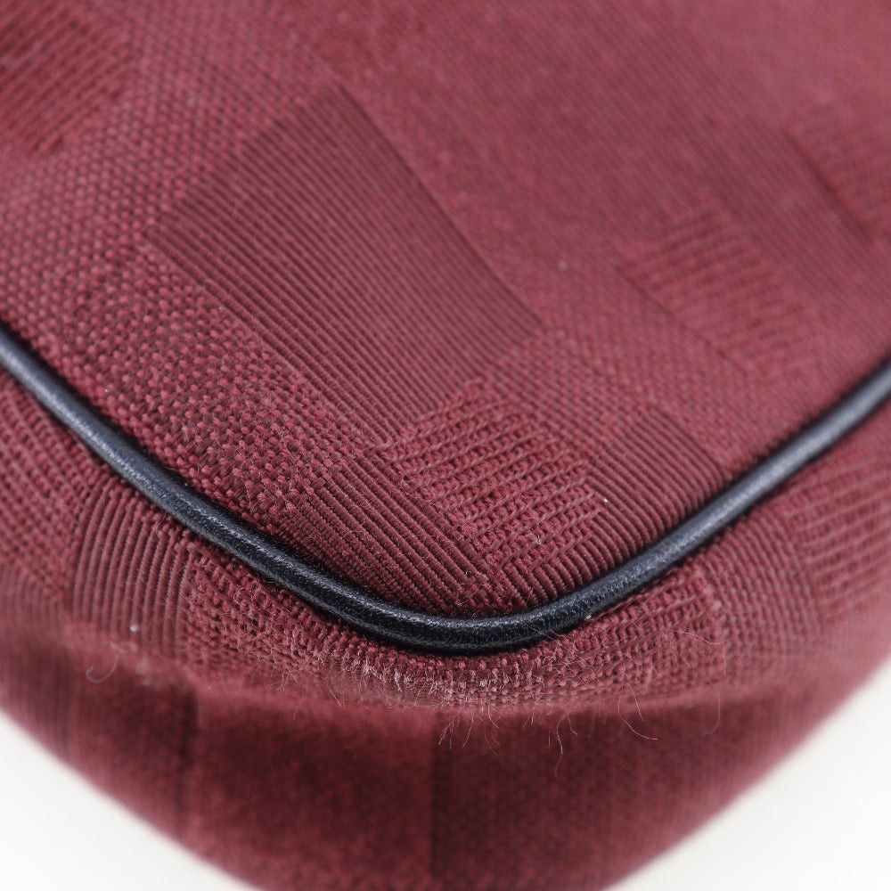 Bally Red Cotton Handbag (Pre-Owned) Size ONE SIZE - 9 Thumbnail