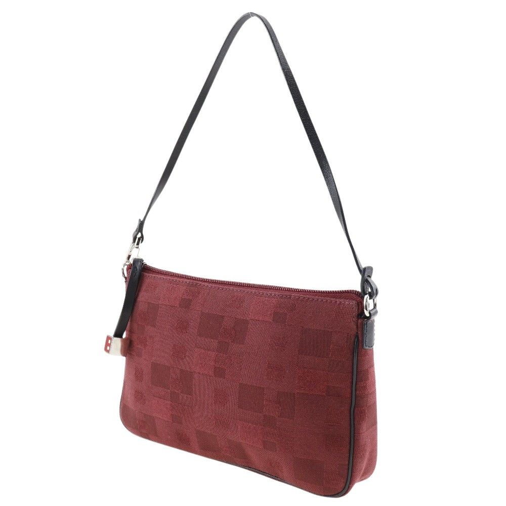 Bally Red Cotton Handbag (Pre-Owned) Size ONE SIZE - 2 Thumbnail