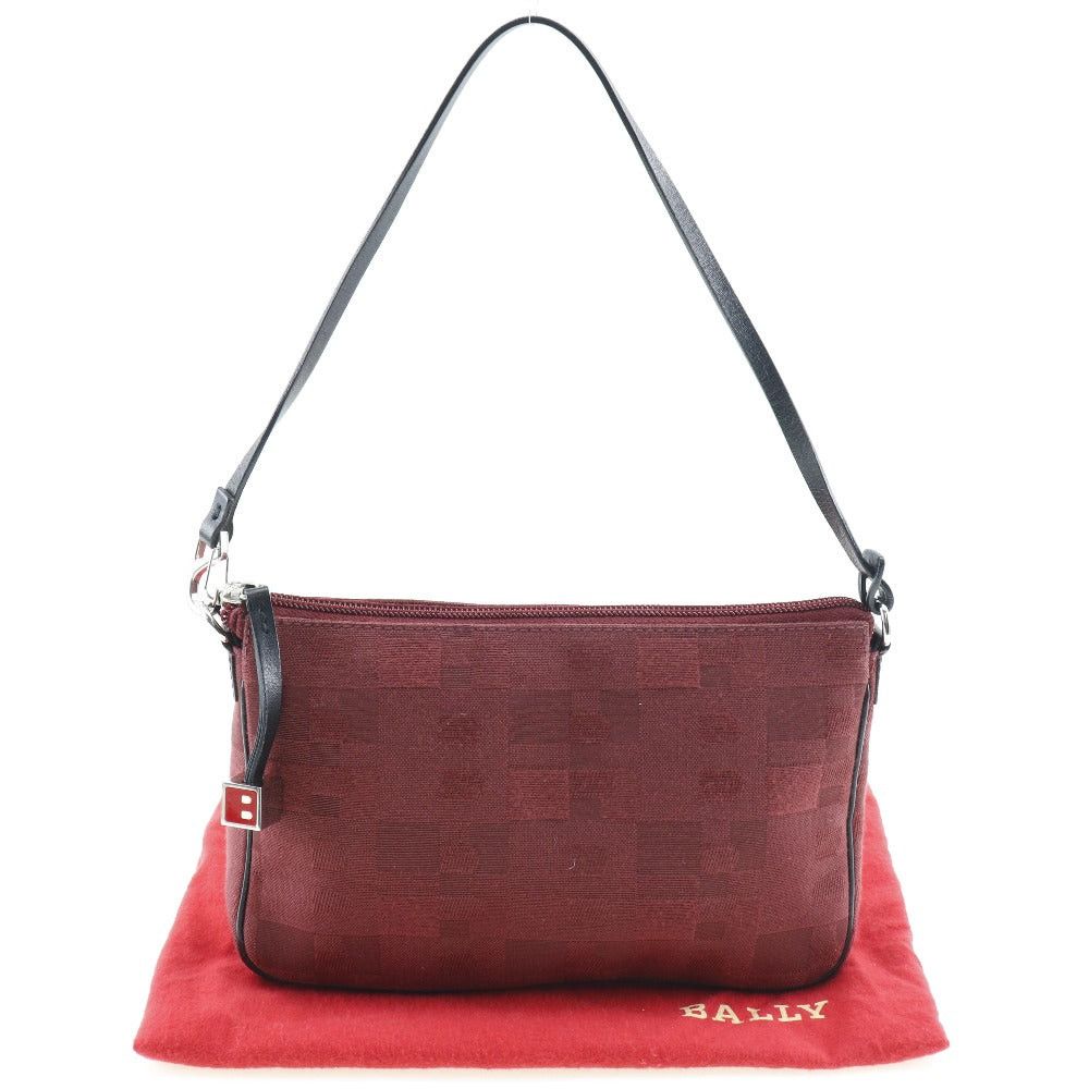 Bally Red Cotton Handbag (Pre-Owned) Size ONE SIZE - 5 Thumbnail