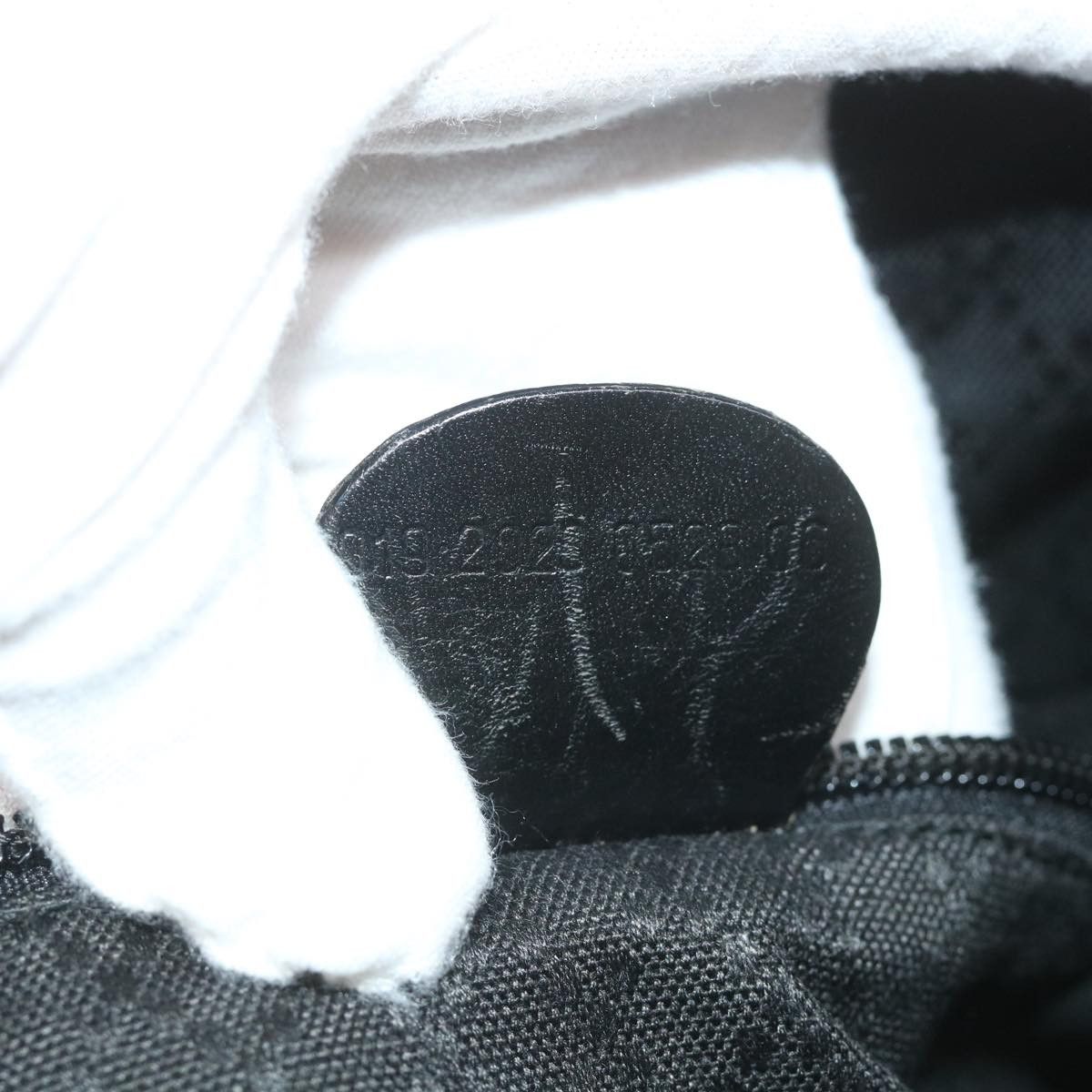 Gucci Black Canvas Tote Bag (Pre-Owned) Size ONE SIZE - 7 Thumbnail
