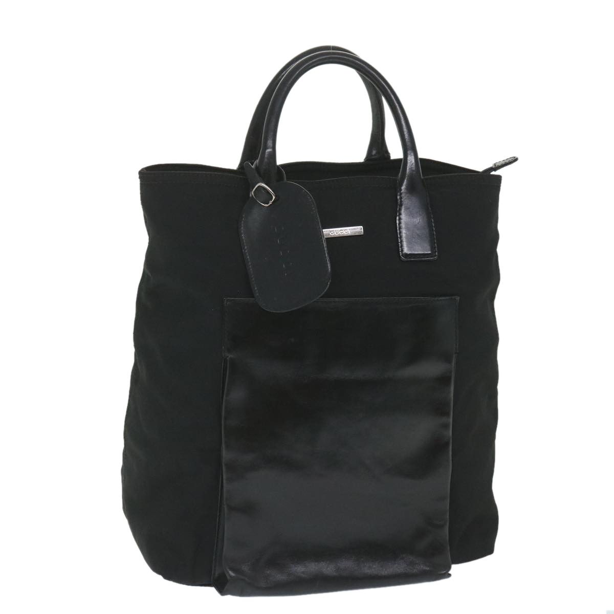 Gucci Black Canvas Tote Bag (Pre-Owned) Size ONE SIZE - 11 Thumbnail