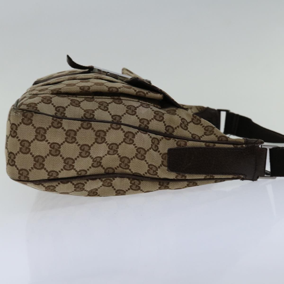 Gucci Gg Canvas Brown Canvas Shoulder Bag (Pre-Owned) Size ONE SIZE - 10 Thumbnail