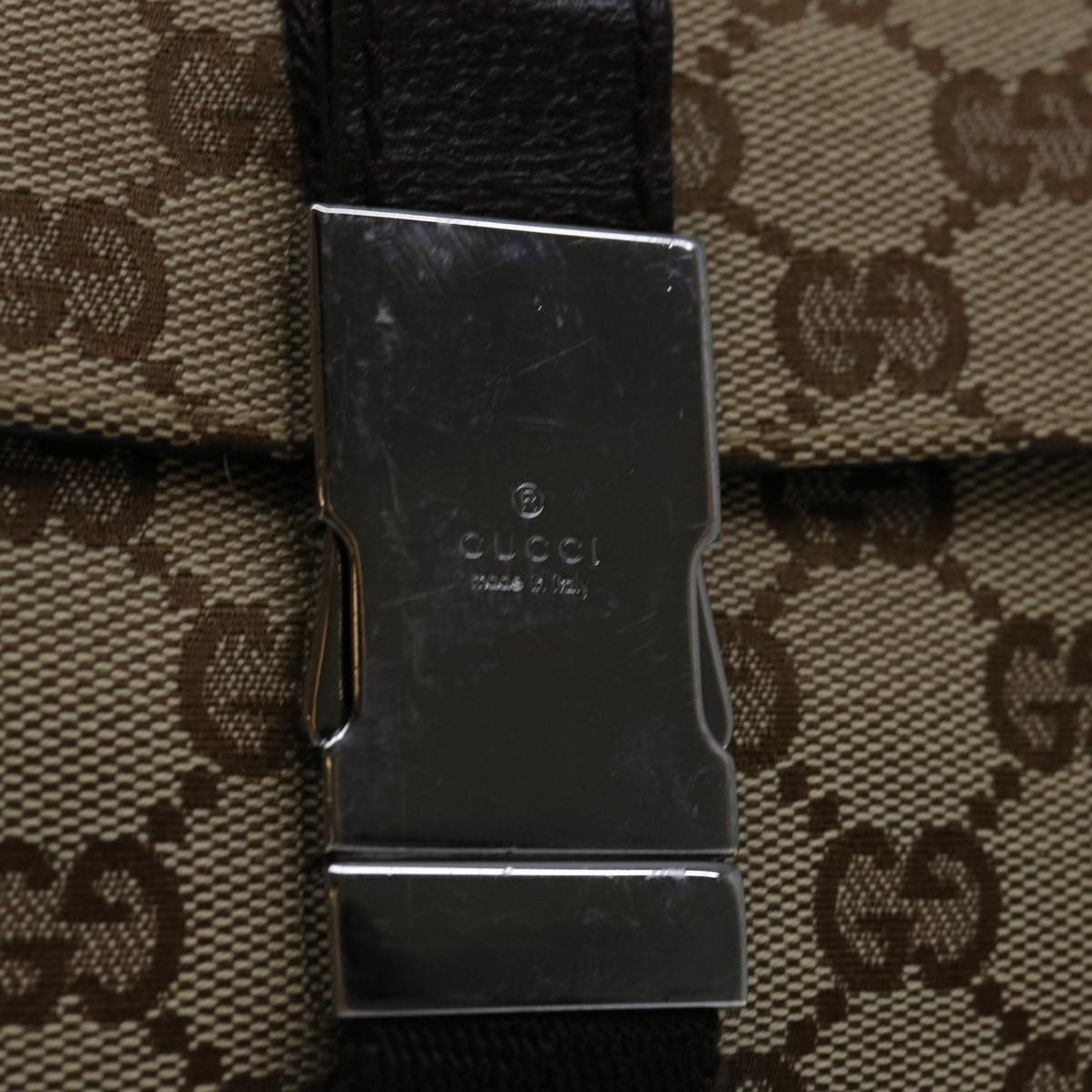 Gucci Gg Canvas Brown Canvas Shoulder Bag (Pre-Owned) Size ONE SIZE - 18 Thumbnail