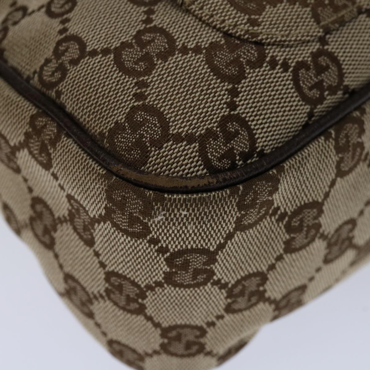 Gucci Gg Canvas Brown Canvas Shoulder Bag (Pre-Owned) Size ONE SIZE - 13 Thumbnail