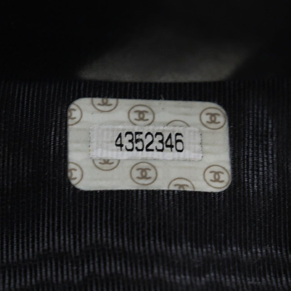 Chanel - Black Leather Wallet (Pre-Owned) Size ONE SIZE - 5 Thumbnail