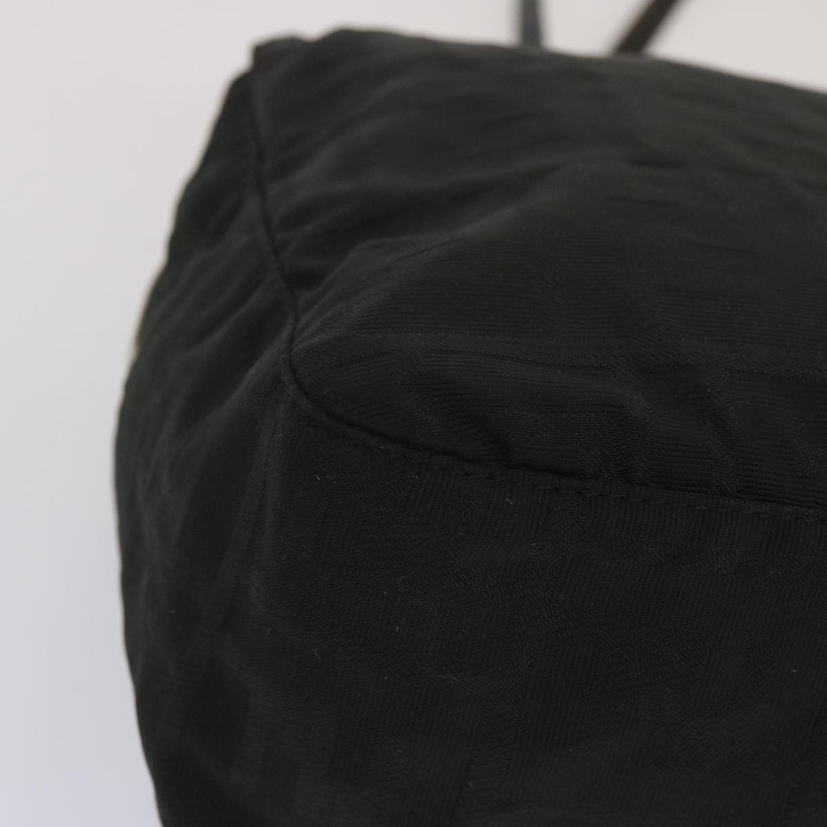 Fendi Zucca Black Canvas Shoulder Bag (Pre-Owned) Size ONE SIZE - 16 Thumbnail