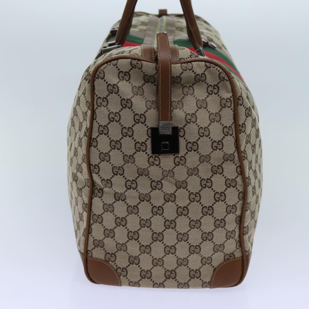 Gucci Ophidia Beige Canvas Travel Bag (Pre-Owned) Size ONE SIZE - 12 Thumbnail
