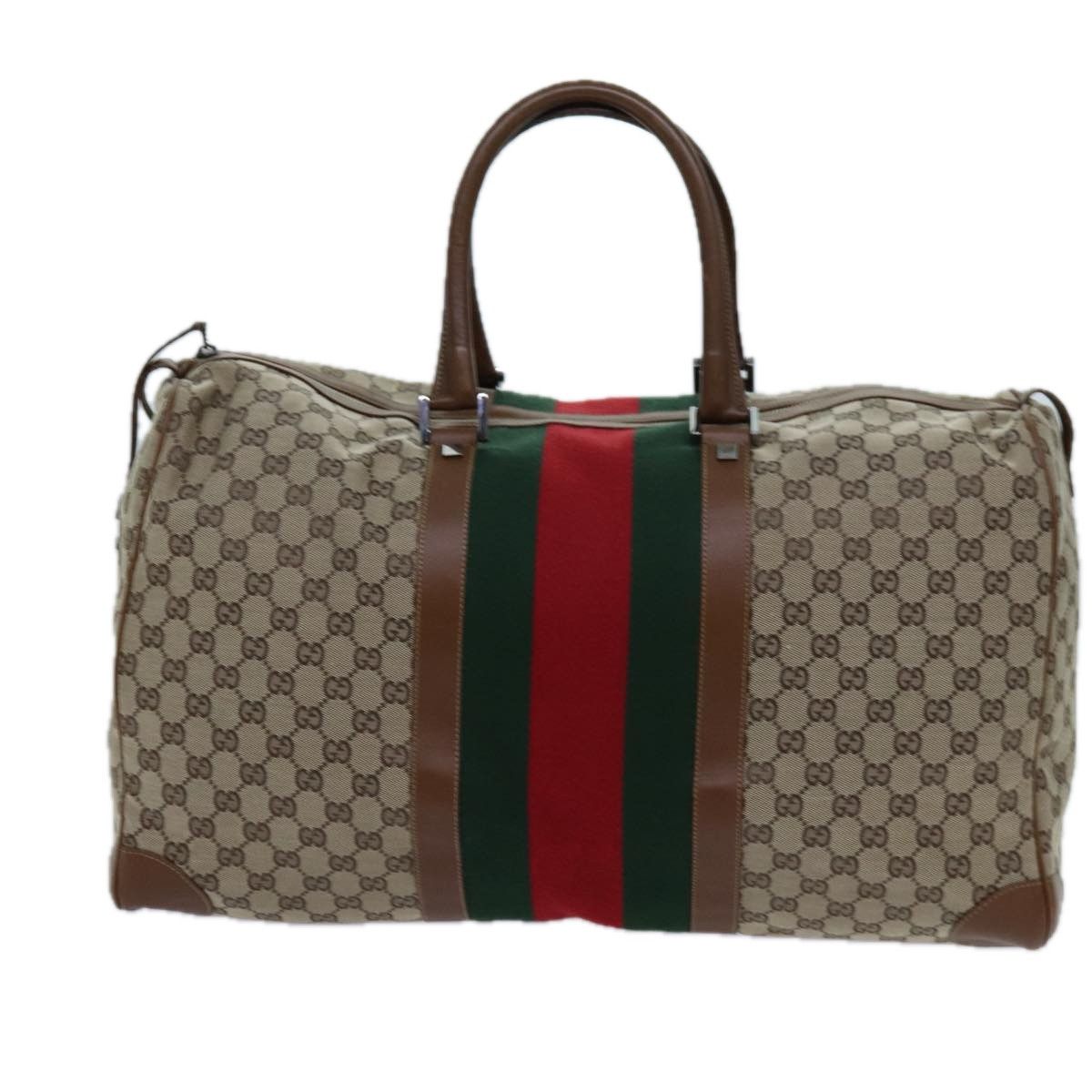 Gucci Ophidia Beige Canvas Travel Bag (Pre-Owned) Size ONE SIZE - 2 Thumbnail